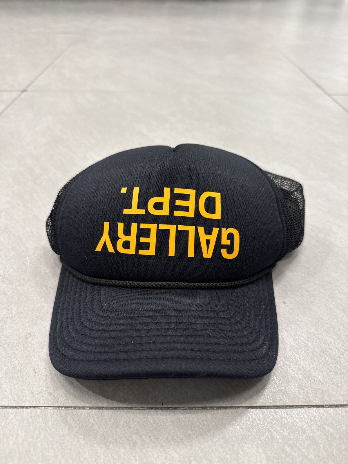 Gallery Dept. Gallery Dept. Upside Down Trucker Hat Black Size ONE SIZE - 1 Thumbnail
