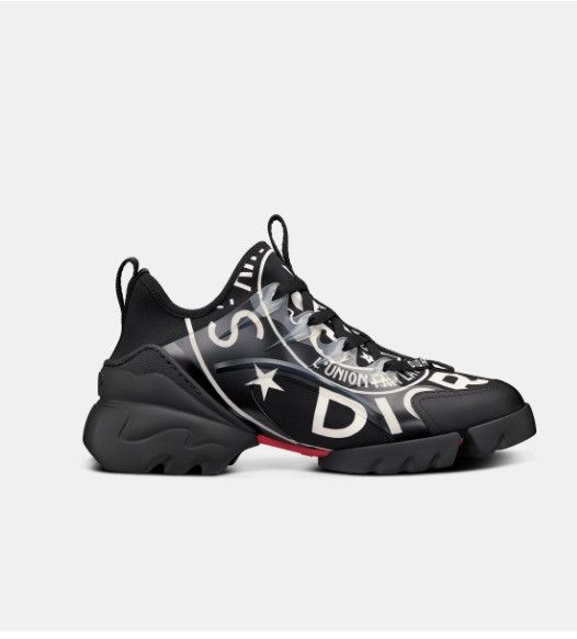 Dior o1w1db10924 D-Connect Sneaker in Black Size US 10 / IT 40 - 1 Thumbnail