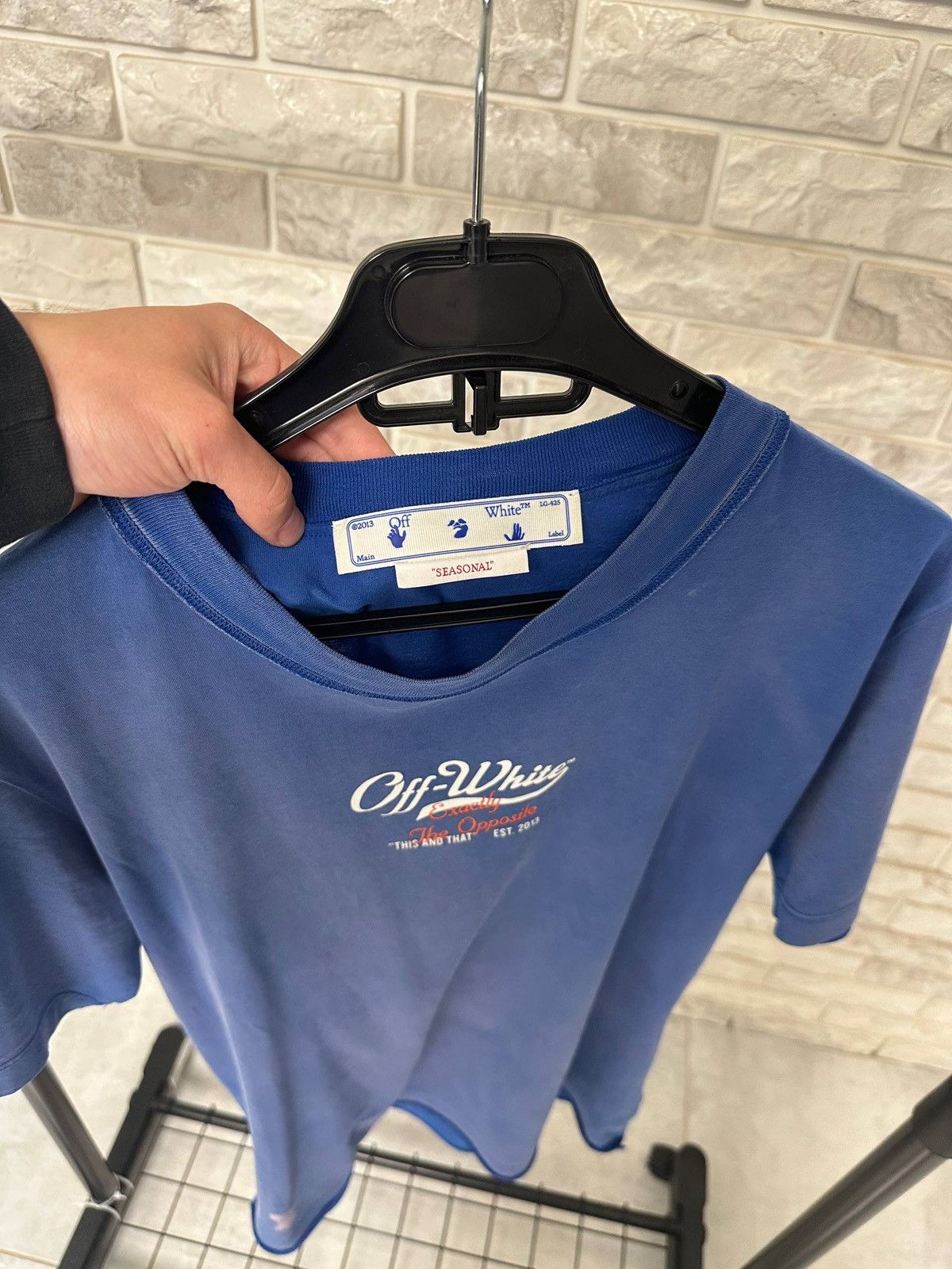 Off-White Off white t shirt Size US S / EU 44-46 / 1 - 3 Thumbnail