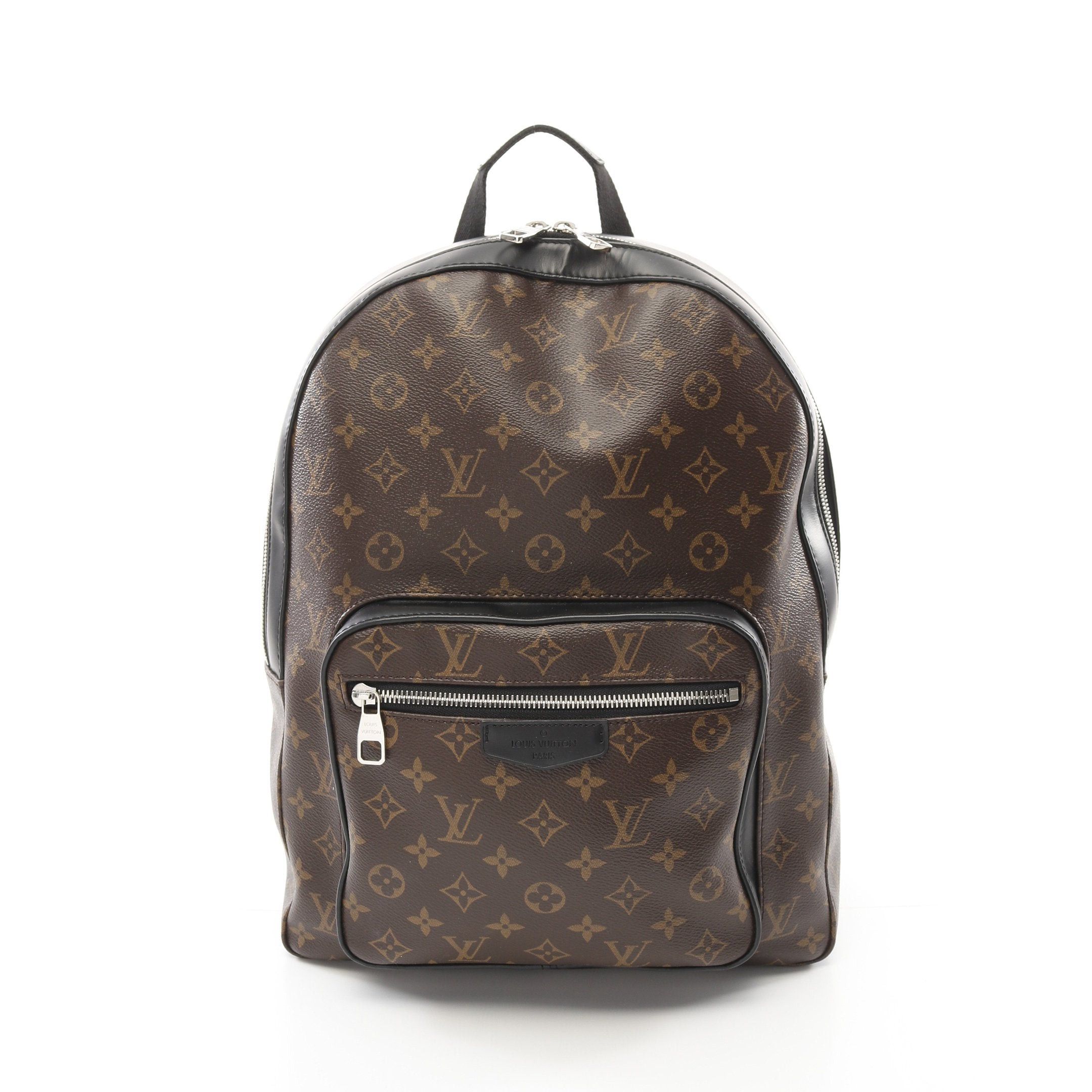 Louis Vuitton Louis Vuitton Josh Nv Monogram Macassar Backpack Rucksack Leather Brown Black Size ONE SIZE - 1 Thumbnail