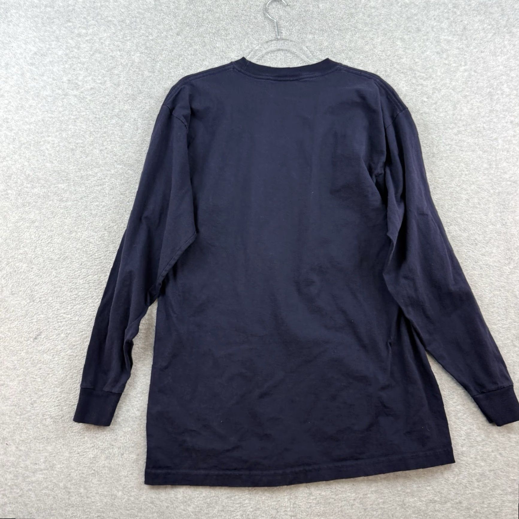 Southpole VINTAGE Southpole Longsleeve Shirt Men M Blue USA FLAG Logo Hip Hop Y2K 2000s Patriotic Urban Mens Size US M / EU 48-50 / 2 - 7 Thumbnail