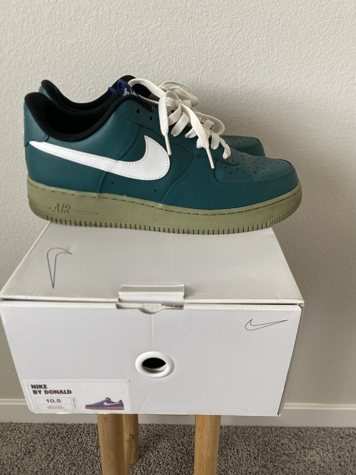 Nike Nike ID custom Air Force One size 10.5 Size US 10.5 / EU 43-44 - 3 Thumbnail