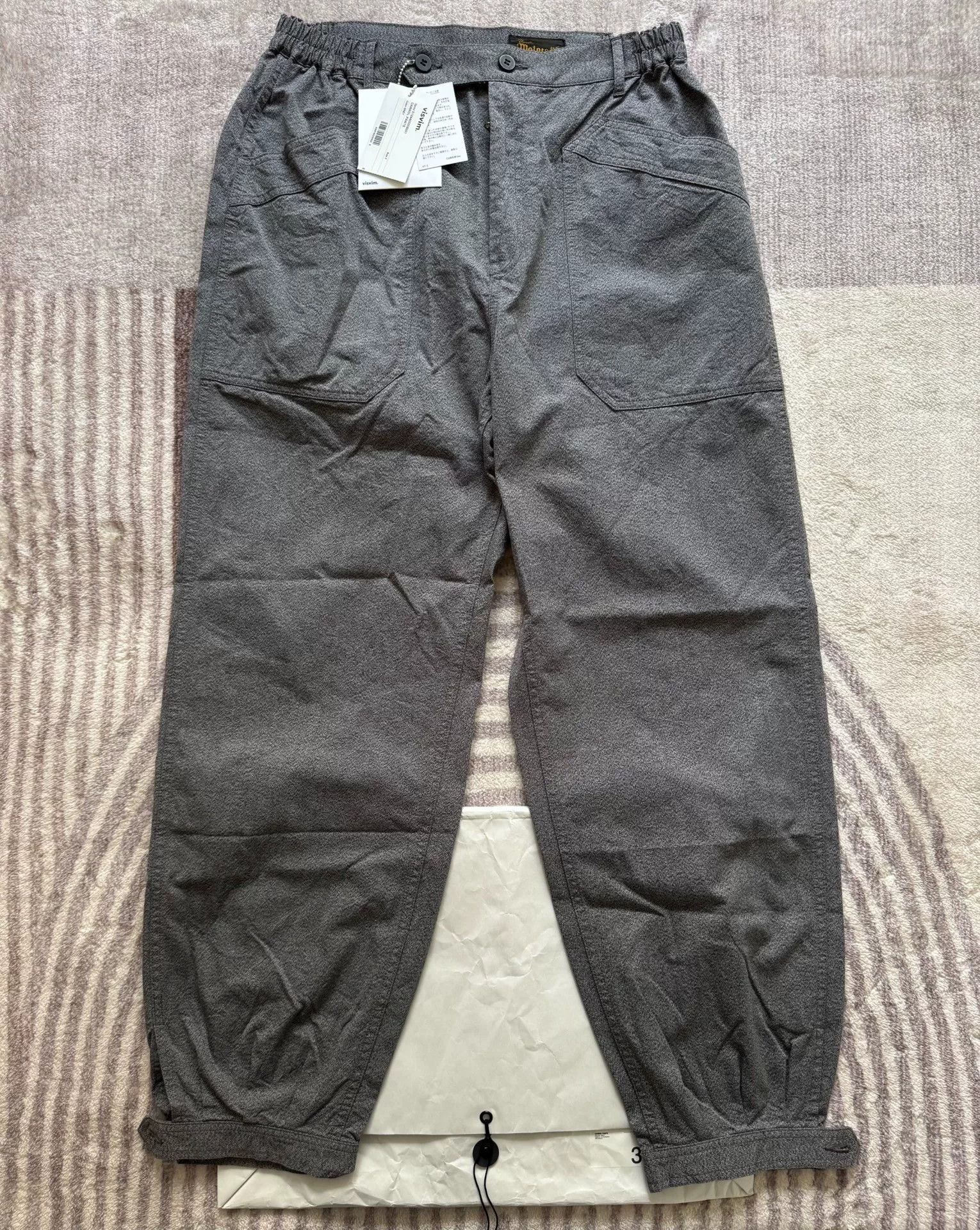 Visvim visvim carrol pants gray color motorcycle club Size US 34 / EU 50 - 1 Thumbnail