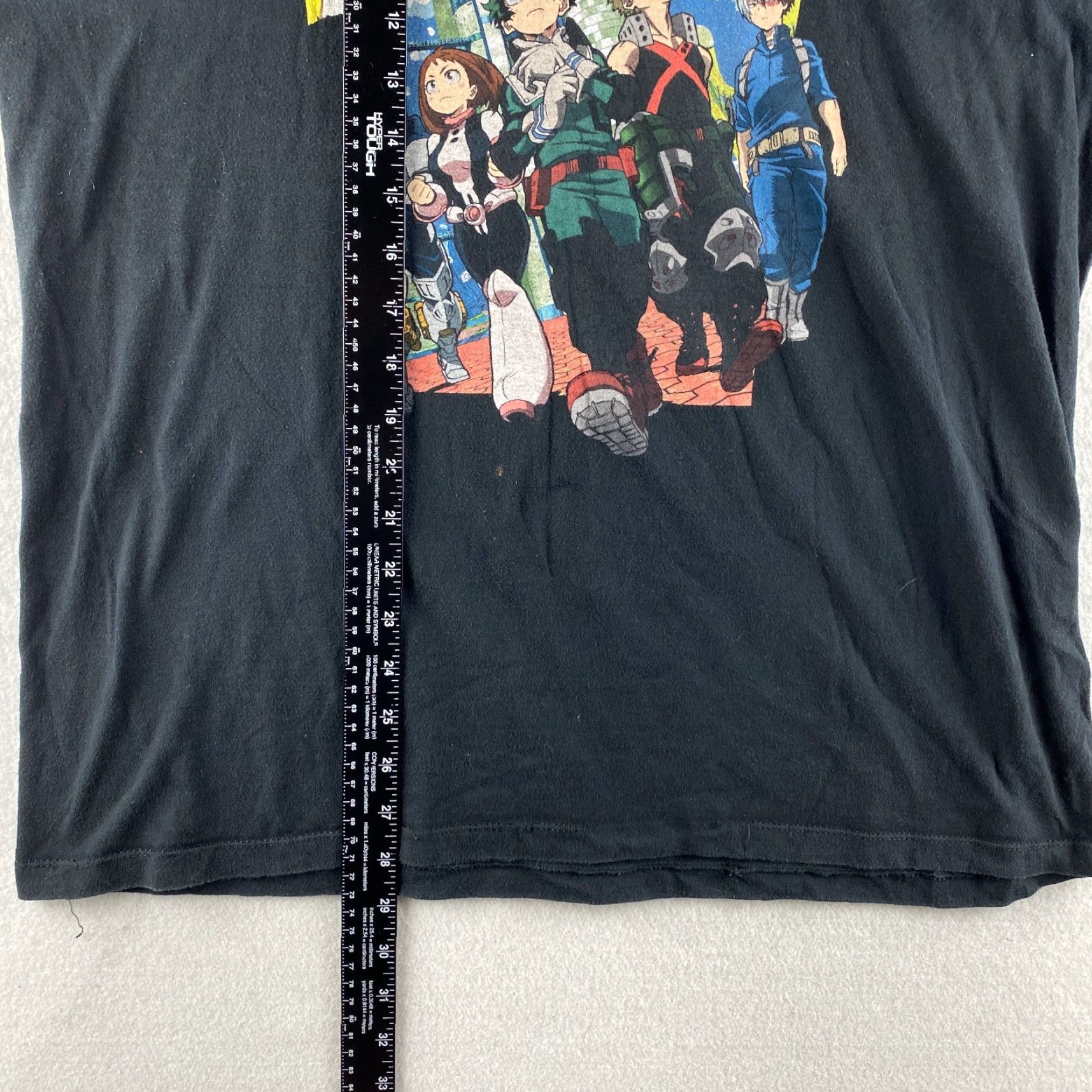 Vintage My Hero Academia Shirt Mens Large L Black Who Is Your Hero Graphic Manga Anime Size US L / EU 52-54 / 3 - 5 Thumbnail
