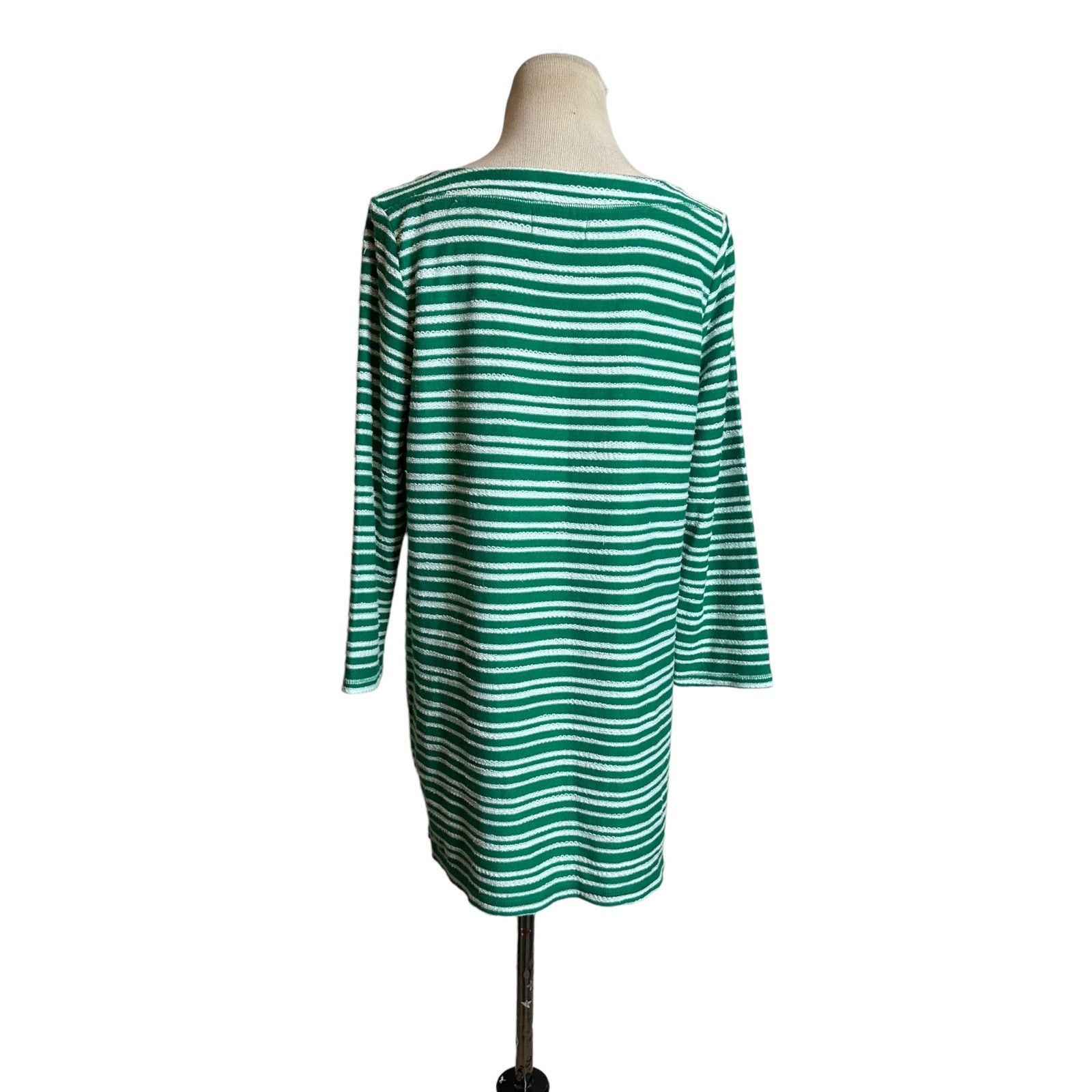 Liz Claiborne Liz Claiborne stripes knit tunic top size Medium Size M / US 6-8 / IT 42-44 - 10 Thumbnail