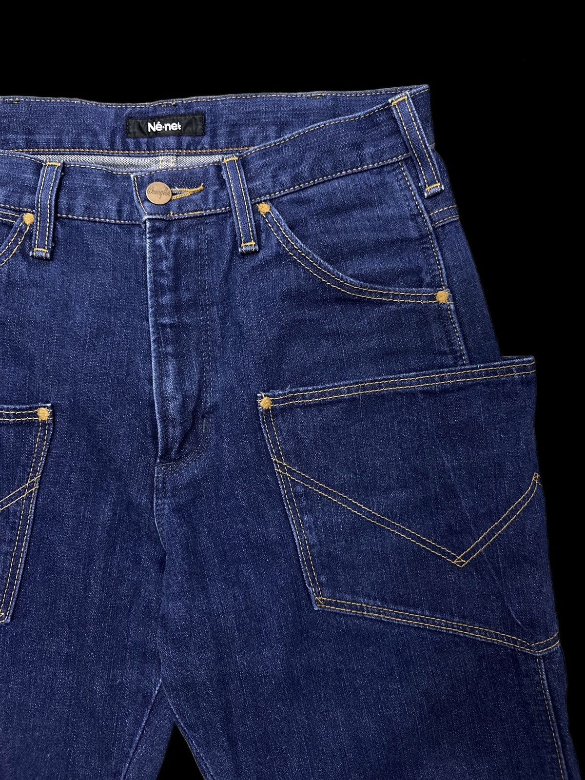 Issey Miyake × Ne-Net × Wrangler SALE🚨 Ne-net X Wrangler Big Side Pocket Denim Size US 30 / EU 46 - 4 Thumbnail