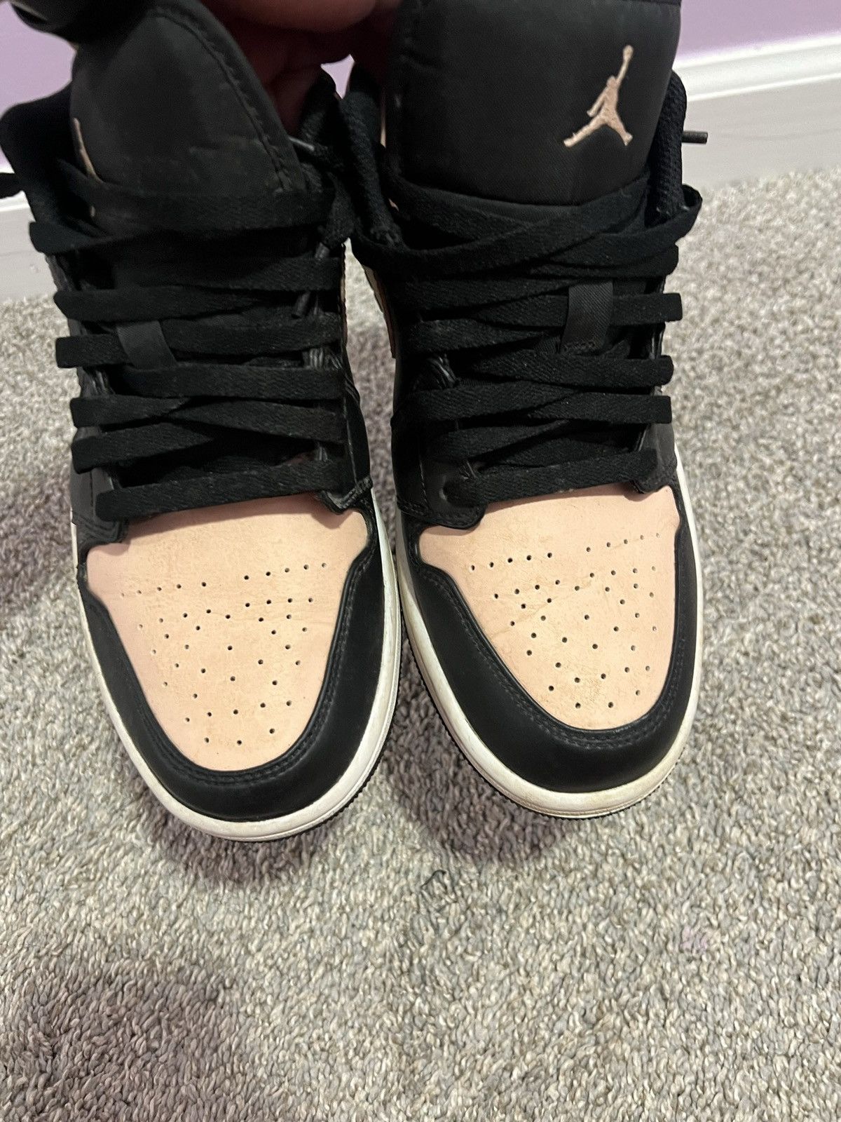 Jordan Brand Jordan 1 Low Crimson Tint sz 9 Size US 9 / EU 42 - 10 Thumbnail