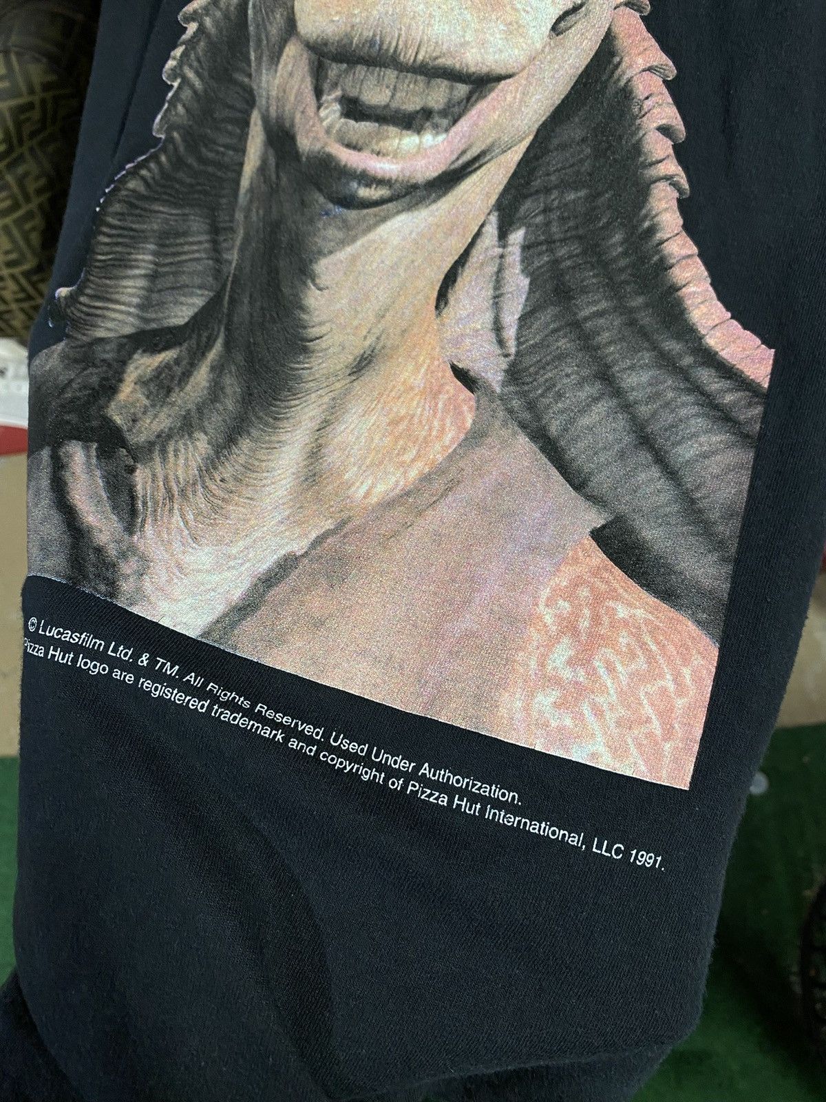 Vintage Vintage 90’s Jar Jar Star Wars Movie T-Shirt Size Medium Size US M / EU 48-50 / 2 - 3 Thumbnail