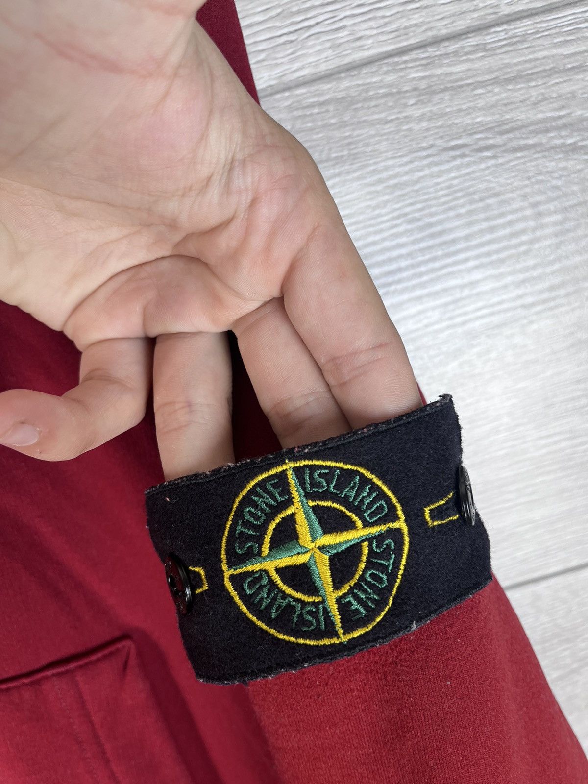Stone Island Vintage men Zip-up hoodie Stone Island made in Italy size L Size US L / EU 52-54 / 3 - 13 Thumbnail
