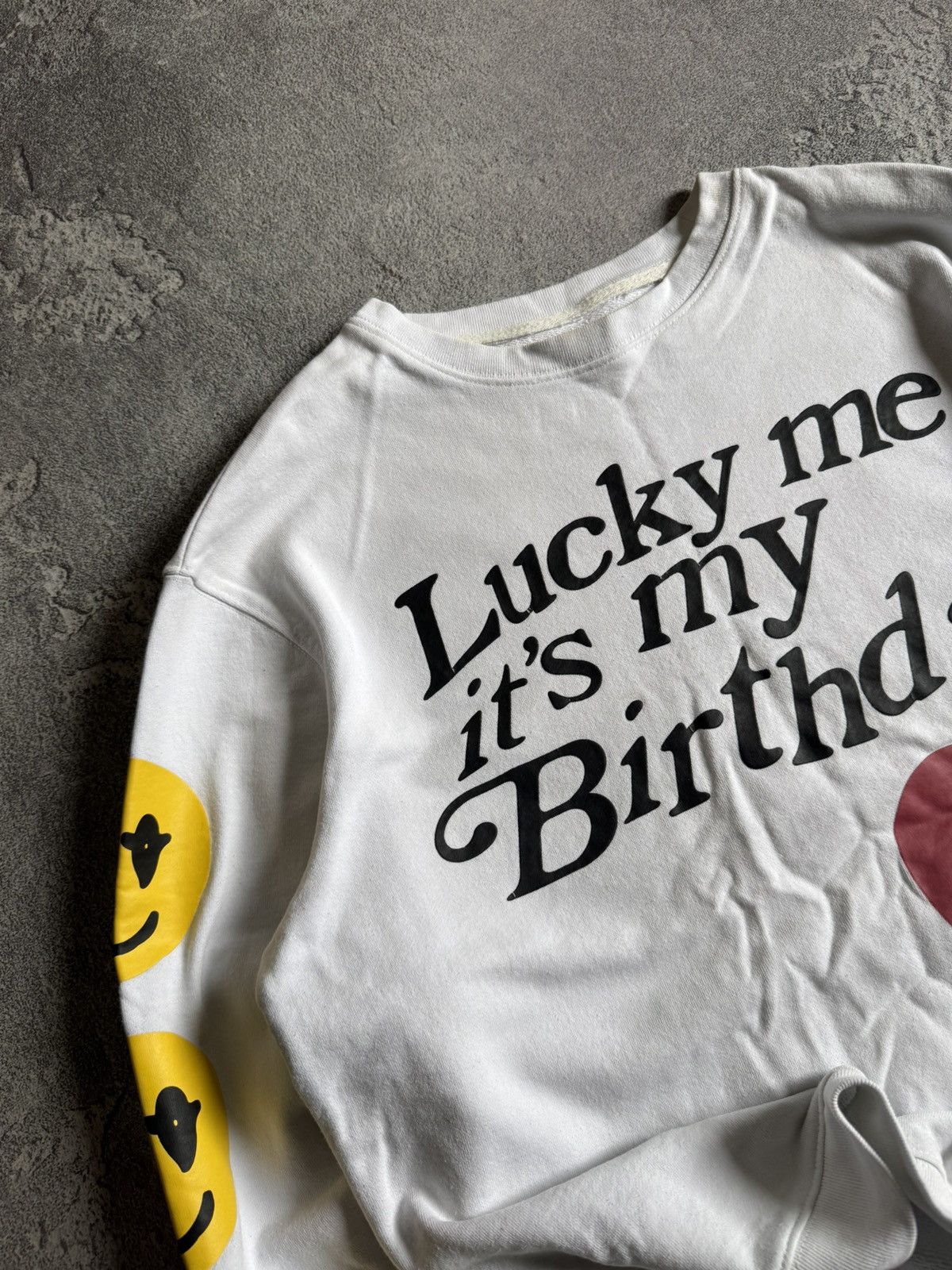Cactus Plant Flea Market × Kanye West CPFM Lucky Me It’s My Birthday Saint Kanye West sweatshirts Size US M / EU 48-50 / 2 - 2 Thumbnail