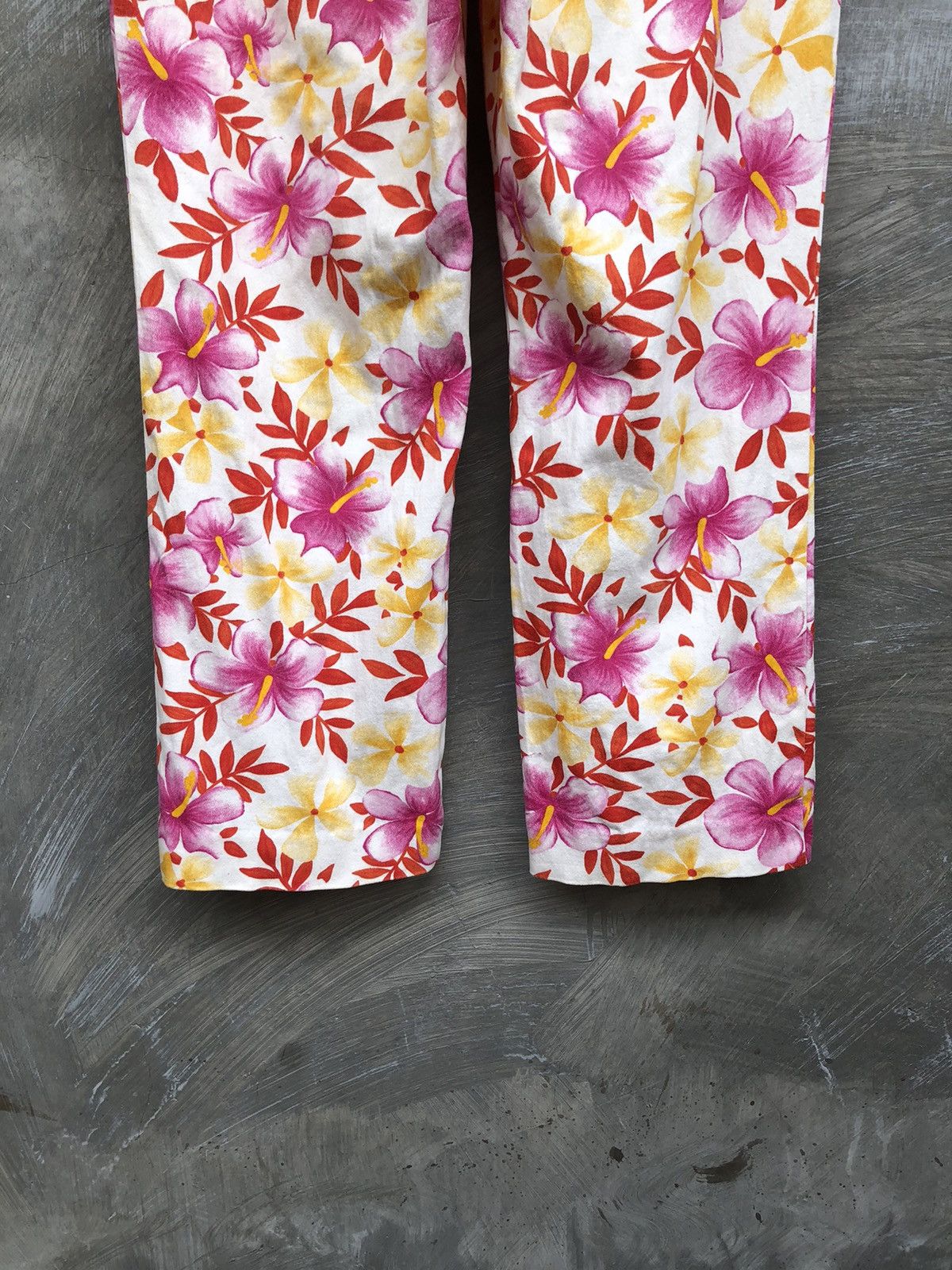 Japanese Brand × Vintage Vintage Elle Sport Flower Pattern Pants Size 30" / US 8 / IT 44 - 6 Thumbnail