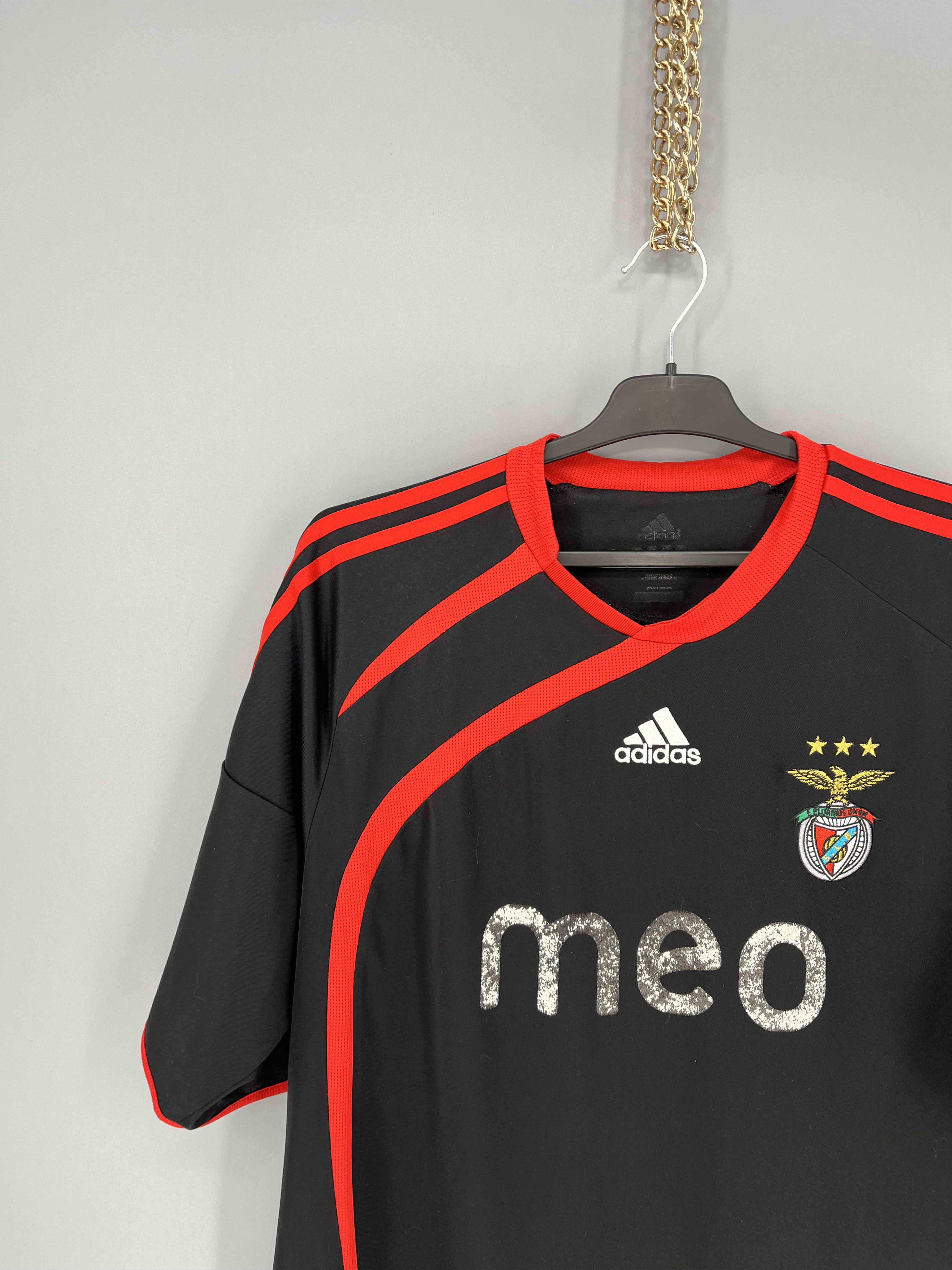 Adidas Vintage Retro Benfica 2009/10 Away Jersey Size US XL / EU 56 / 4 - 4 Thumbnail