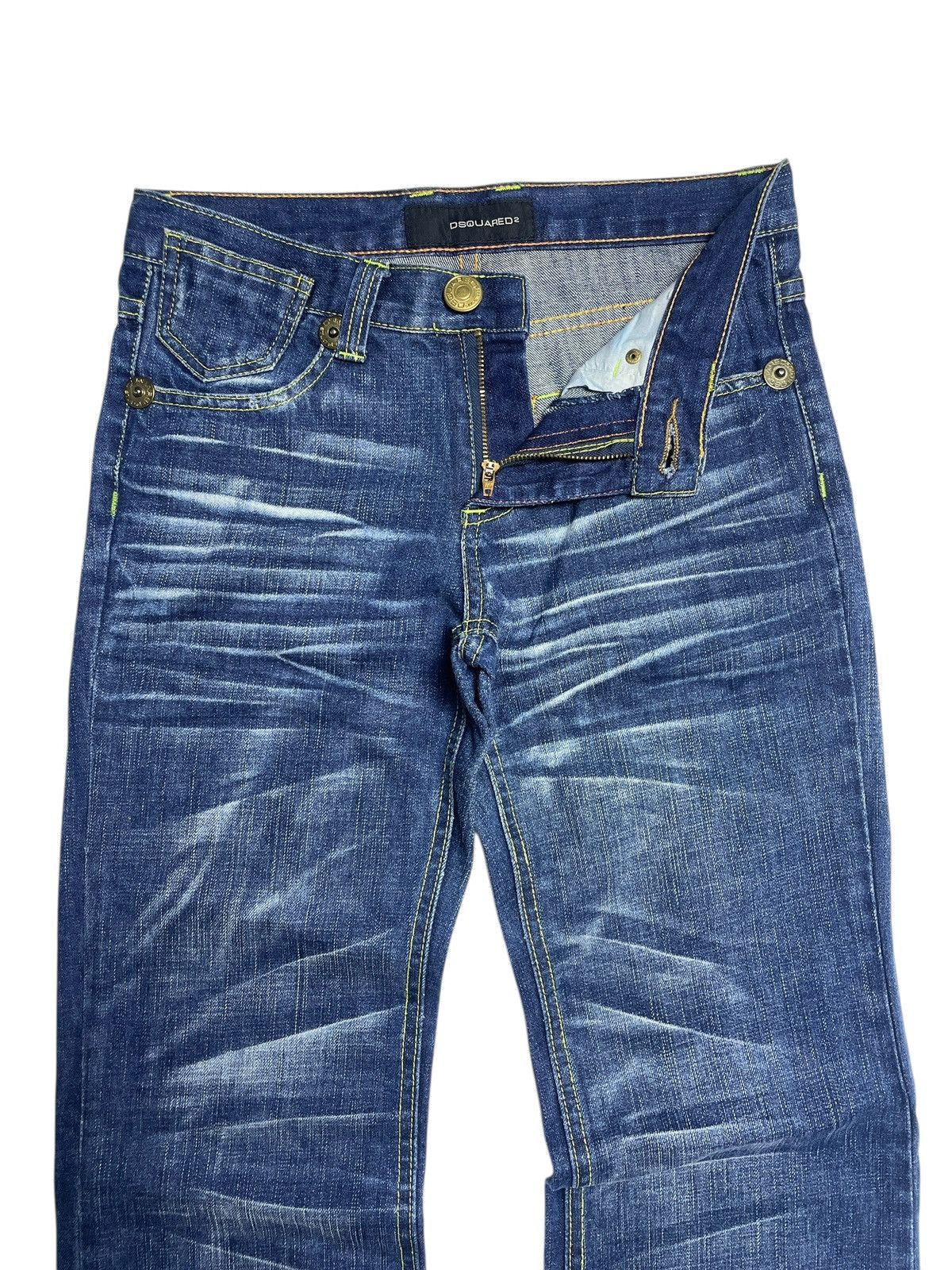 Dsquared2 Dsquared2 Spring 85 Washed Bootcut Jeans Size US 28 / EU 44 - 5 Thumbnail