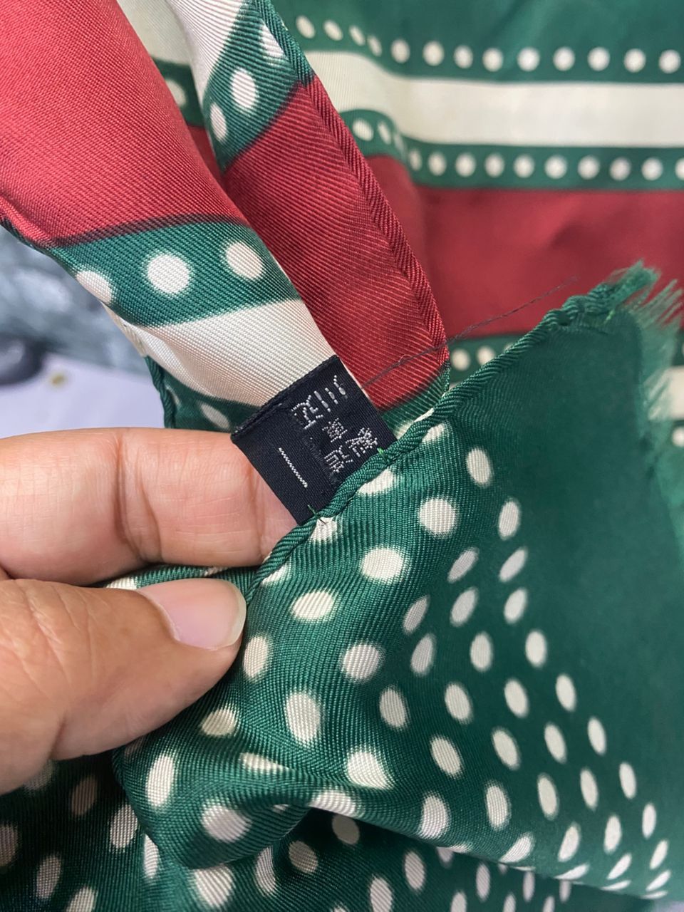 Yves Saint Laurent Vintage Yves Saint Laurent Pour Homme Scarf Size ONE SIZE - 16 Thumbnail