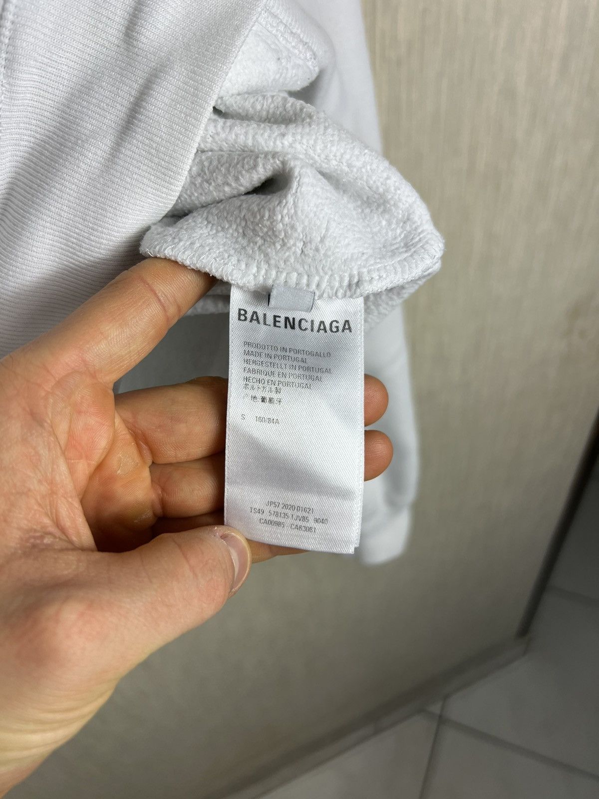 Balenciaga Balenciaga BB chest small logo mirror oversized hoodie basic Size US S / EU 44-46 / 1 - 17 Thumbnail