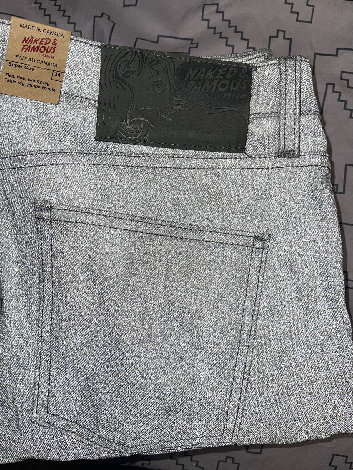 Naked & Famous Naked and Famous Reflective Super Guy Denim Size US 34 / EU 50 - 5 Thumbnail