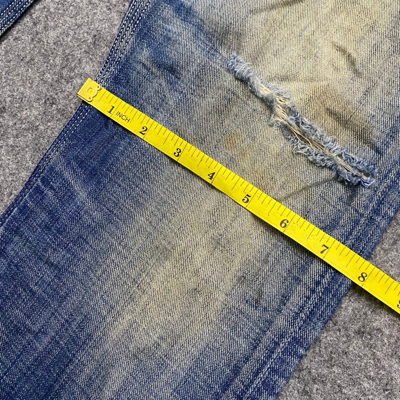 Diesel 💥Best Offer💥Vintage Diesel Industry Distressed Denim Size US 34 / EU 50 - 5 Thumbnail
