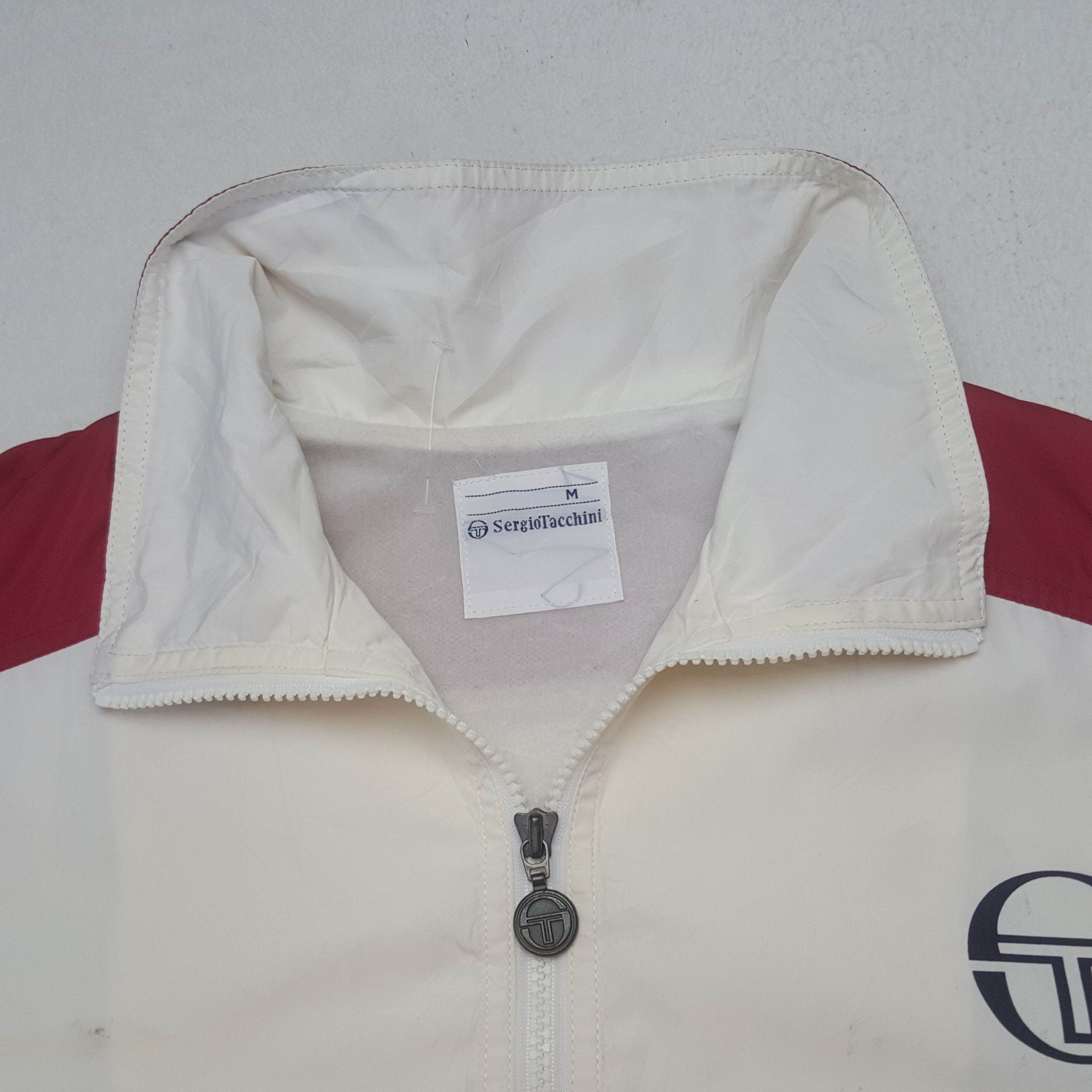 Sergio Tacchini Vintage Sergio Tacchini Tennis Sport Windbreaker Jacket RR27 Size US L / EU 52-54 / 3 - 4 Thumbnail