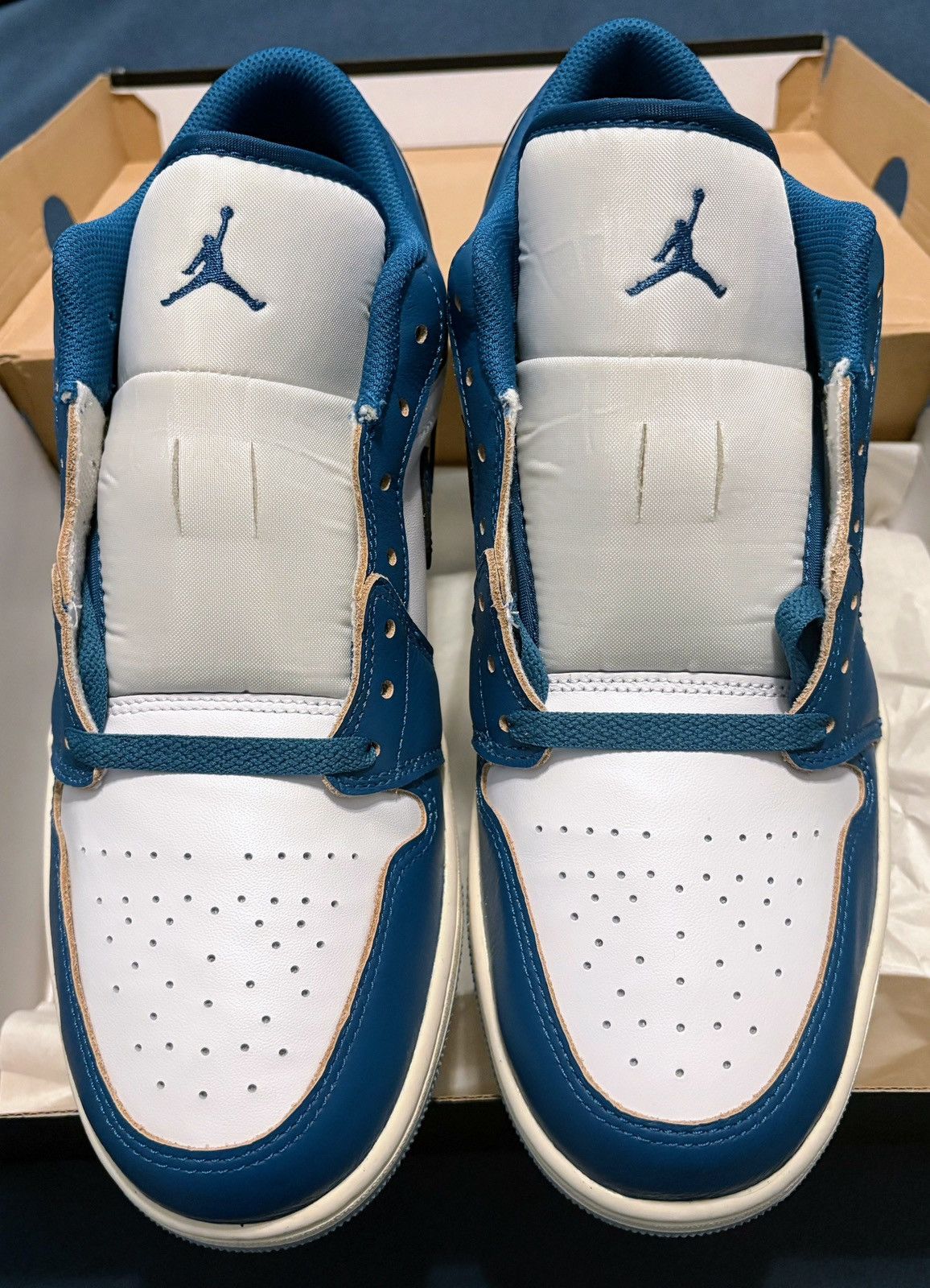 Jordan Brand New/Never Worn 11.5M Jordan 1 Low SE ‘Industrial Blue’ Size US 11.5 / EU 44-45 - 2 Thumbnail