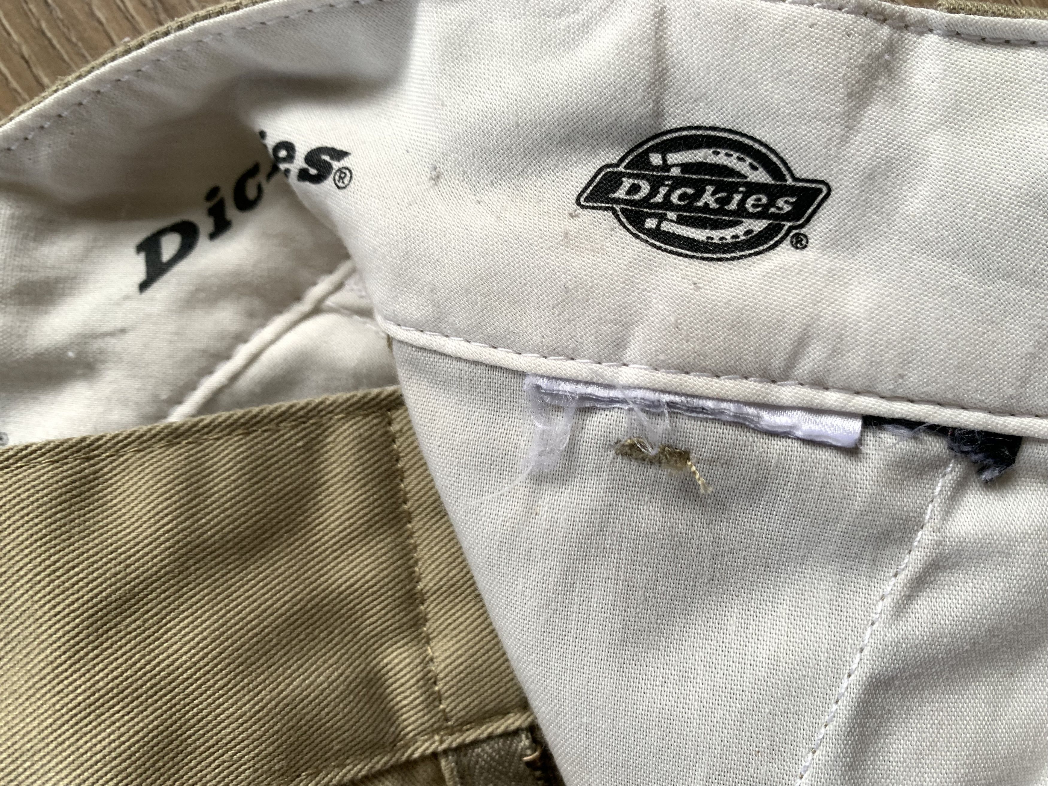 Dickies × Vintage Dickies Beige Unisex Classic Pants Trousers Size US 27 - 7 Thumbnail