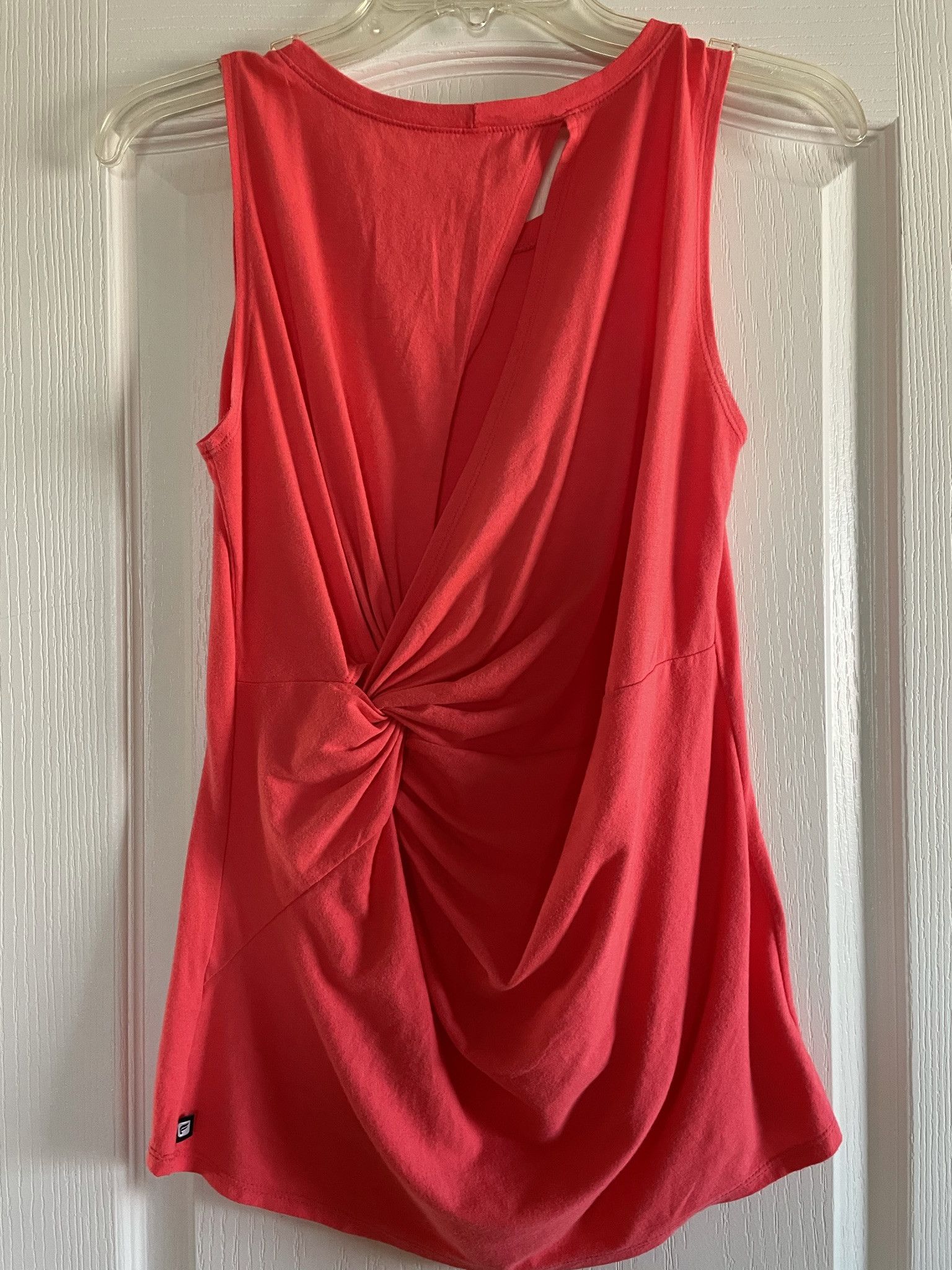 Fabletics Fabletics Orange Open Back Yoga Top Small Size S / US 4 / IT 40 - 1 Thumbnail