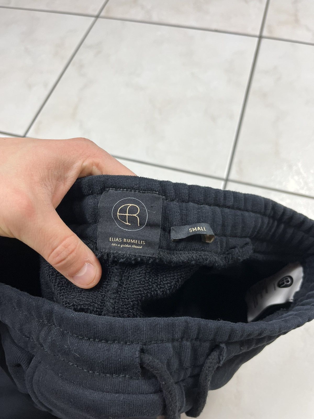 Japanese Brand Elias Rumelis flared sweatpants baggy oversized pants logo Size 26" / US 2 / IT 38 - 20 Thumbnail