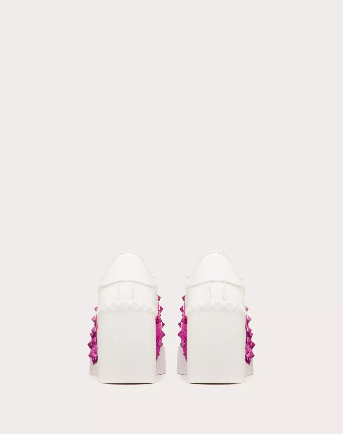 Valentino o1s1wg110426 One Stud XL Trainers in Nappa Leather Crystals Size US 9.5 / IT 39.5 - 3 Thumbnail