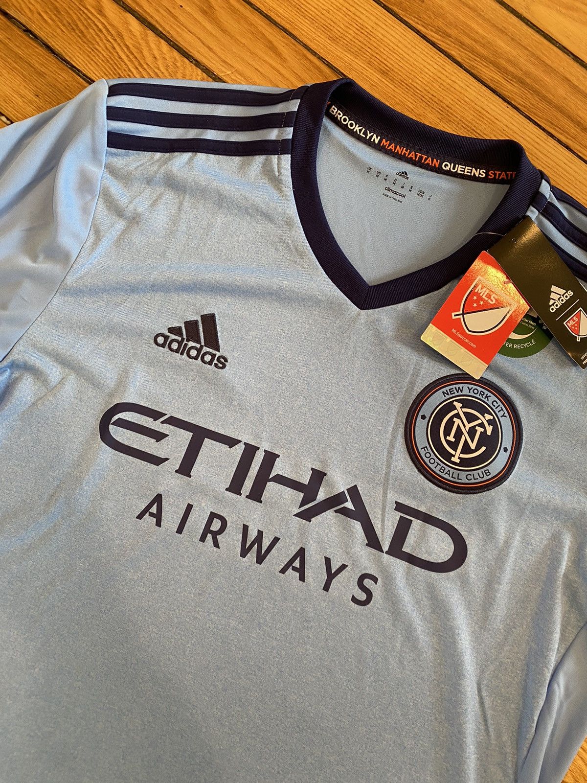 Adidas × Vintage Nyc football club jersey M Size US M / EU 48-50 / 2 - 2 Thumbnail