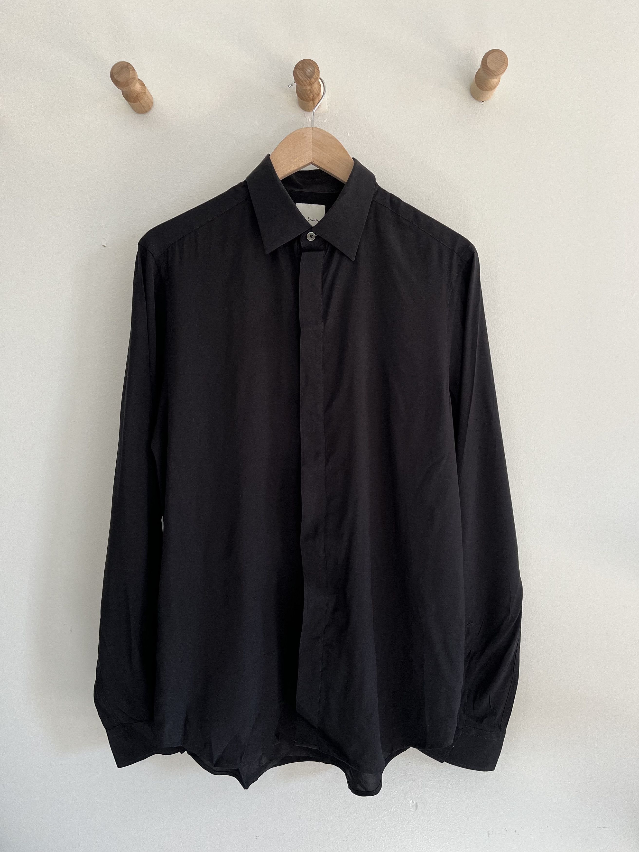 Paul Smith Long-Sleeve Formal Shirt - Made in Italy Size 38R - 1 Thumbnail