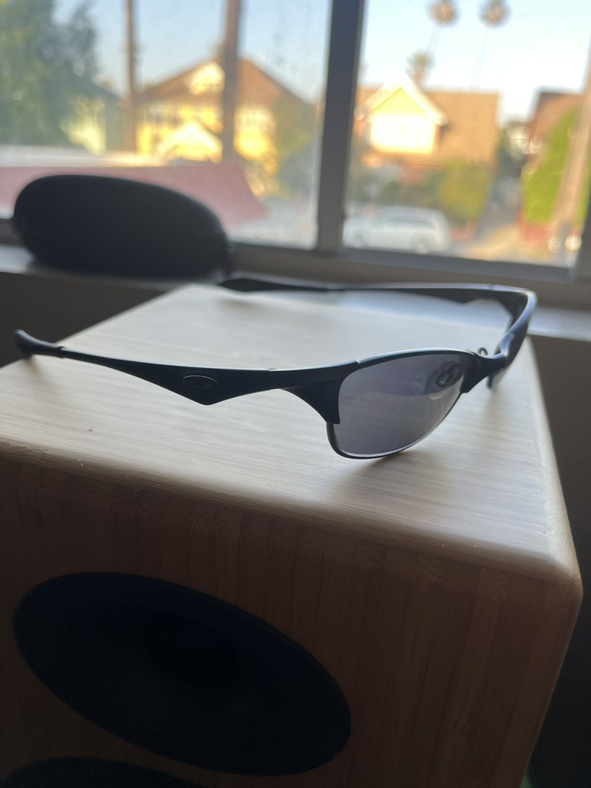 Oakley Metal frame blue Oakley glass black lens Size ONE SIZE - 1 Thumbnail