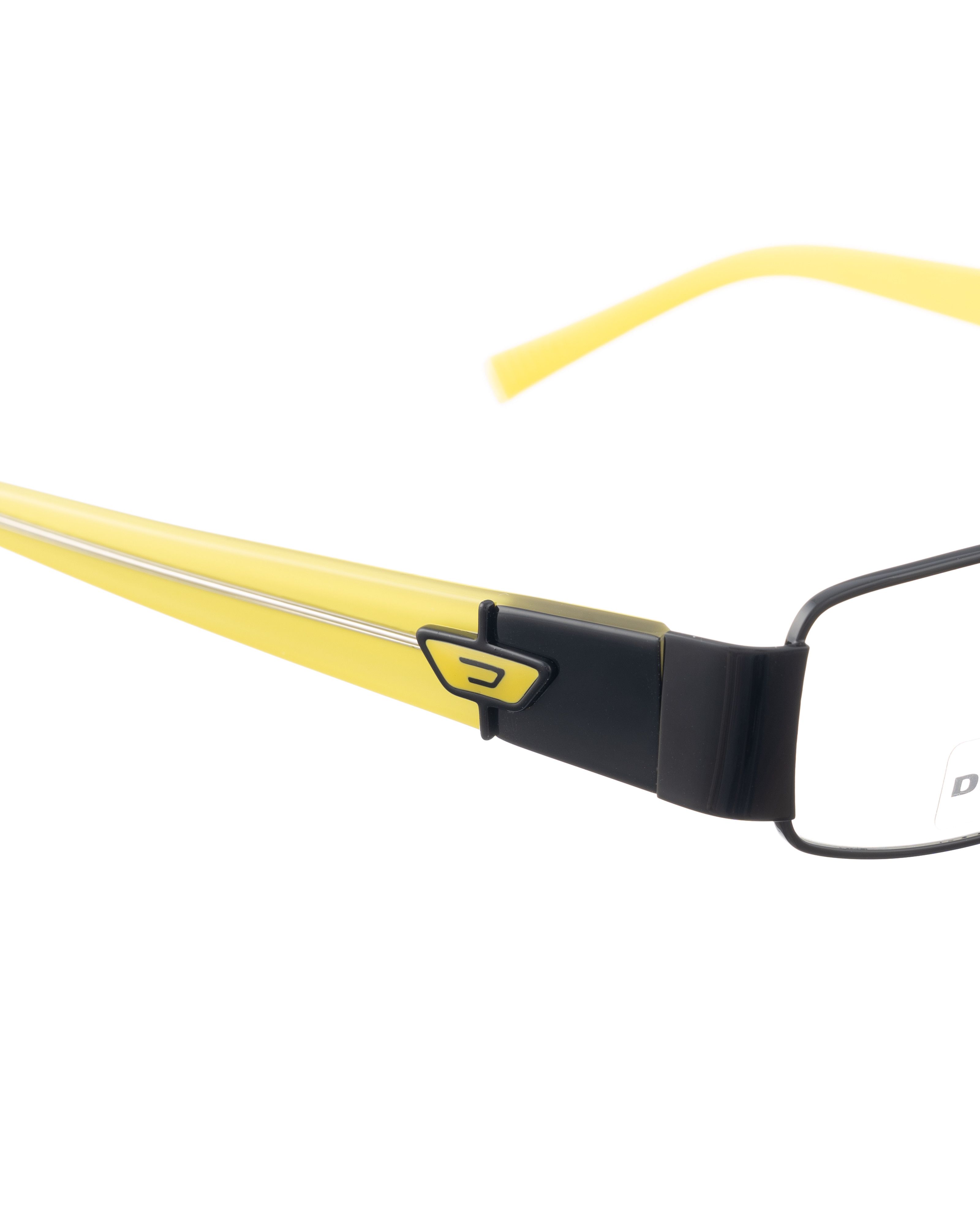 Diesel Diesel 00s Black and Neon Yellow Glasses Size ONE SIZE - 3 Thumbnail
