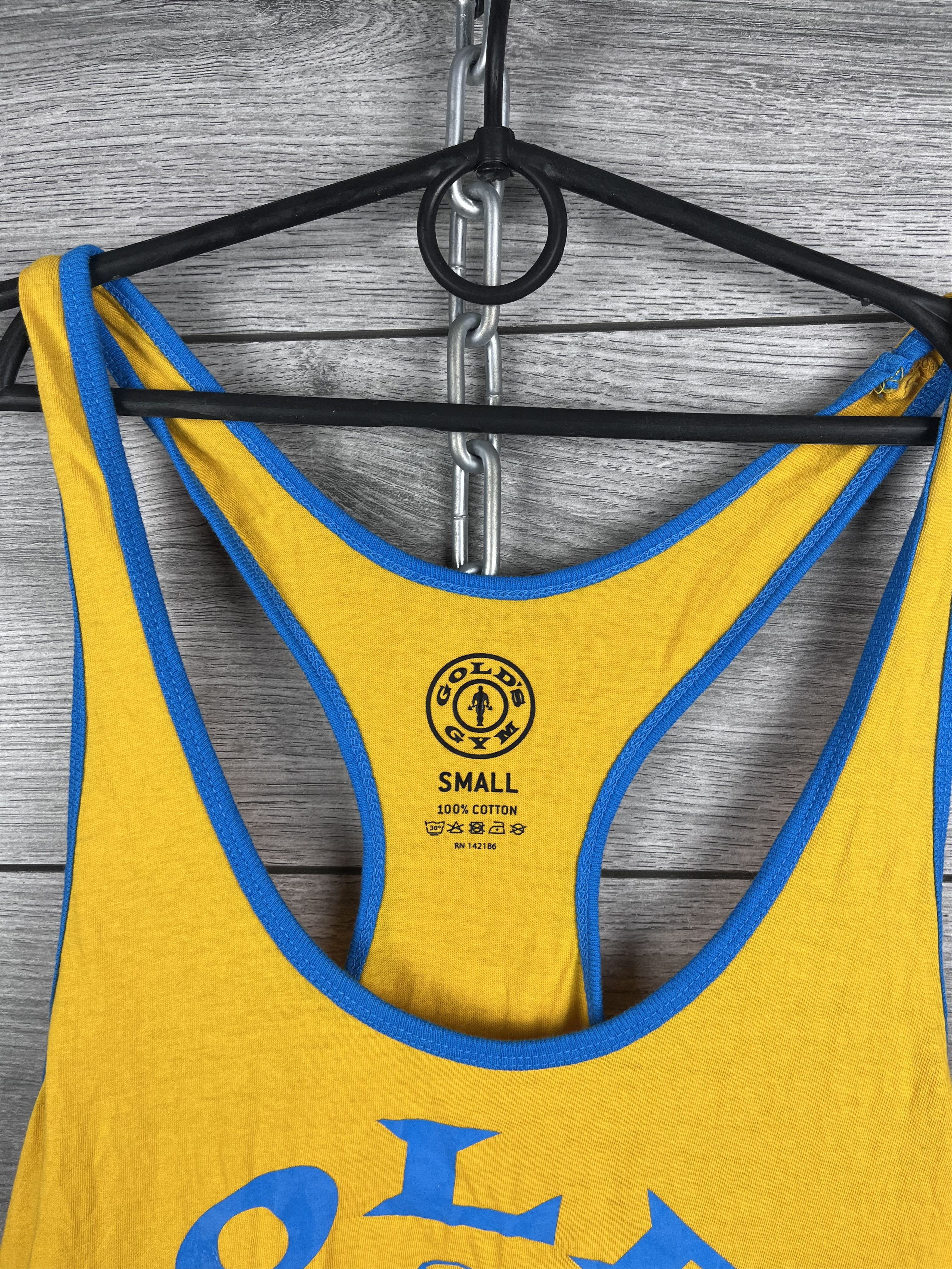 Other Men Golds Gym Muscle Stringer Bodybuilding Vest Medium Siz S Size US S / EU 44-46 / 1 - 4 Thumbnail