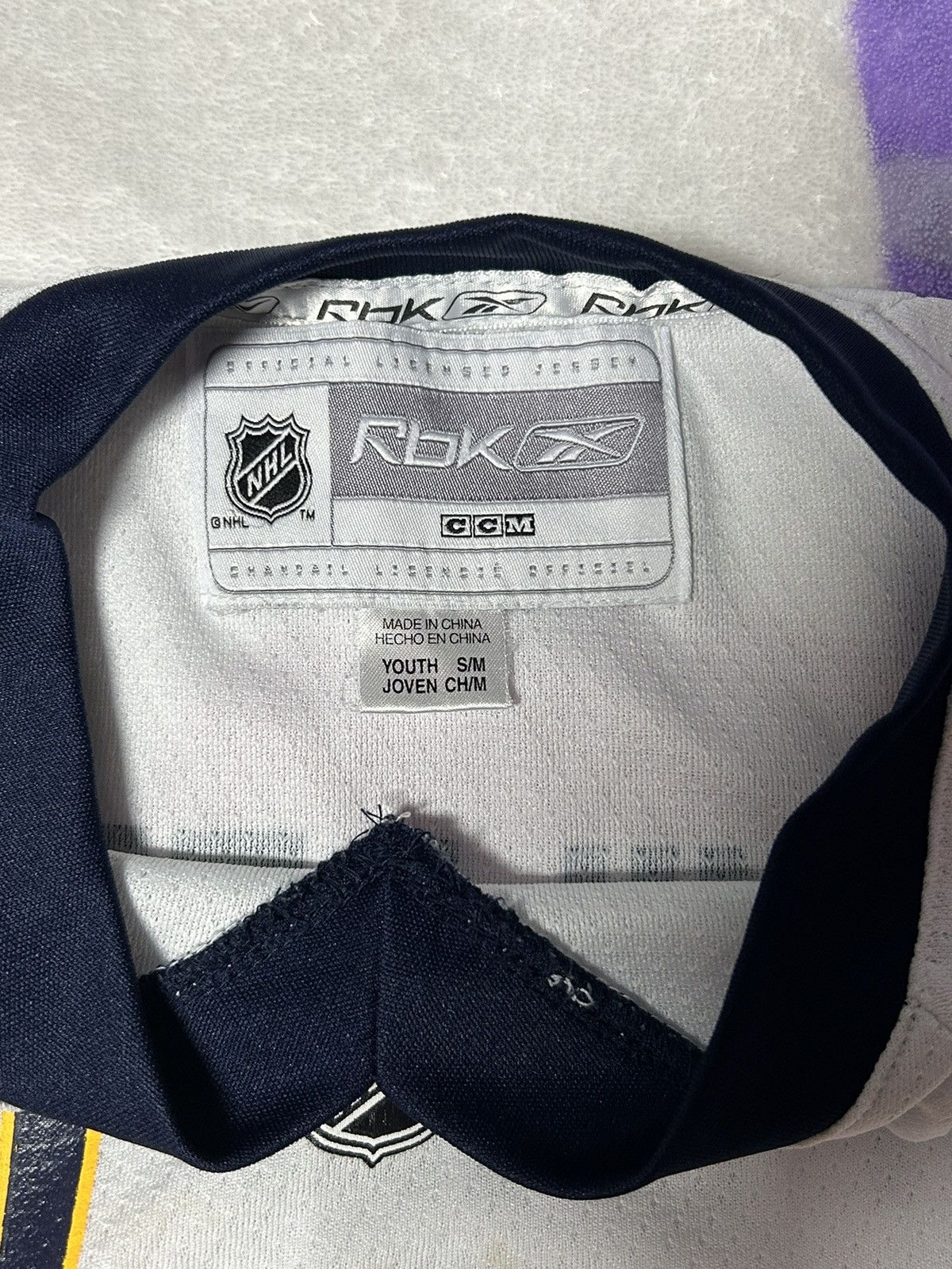 NHL NHL Buffalo Sabres youth jersey | white S Size US S / EU 44-46 / 1 - 4 Thumbnail