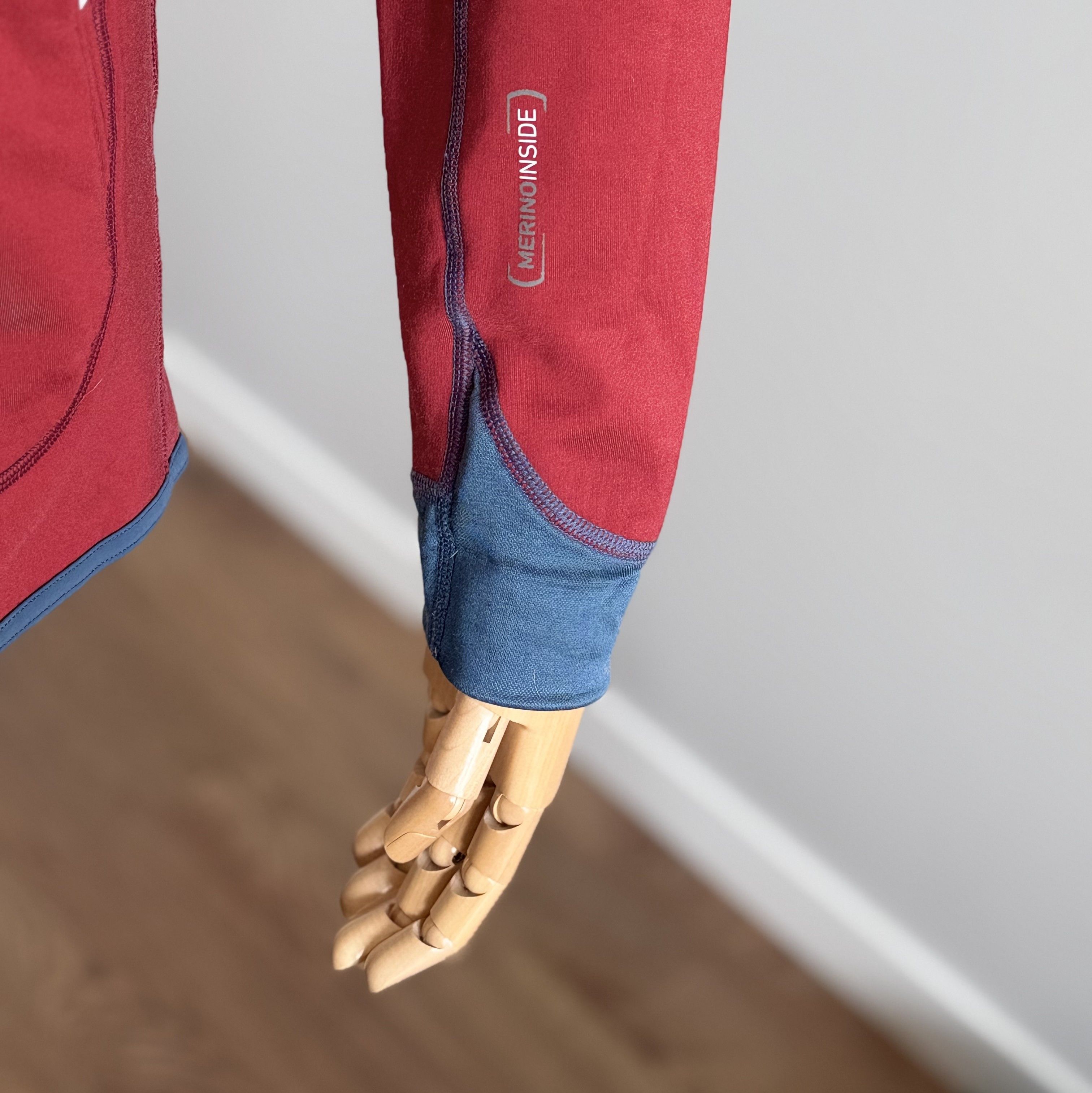 ORTOVOX ORTOVOX Fleece Plus Jacket Rosso Dark Blood Size M Outdoor Size US M / EU 48-50 / 2 - 4 Thumbnail