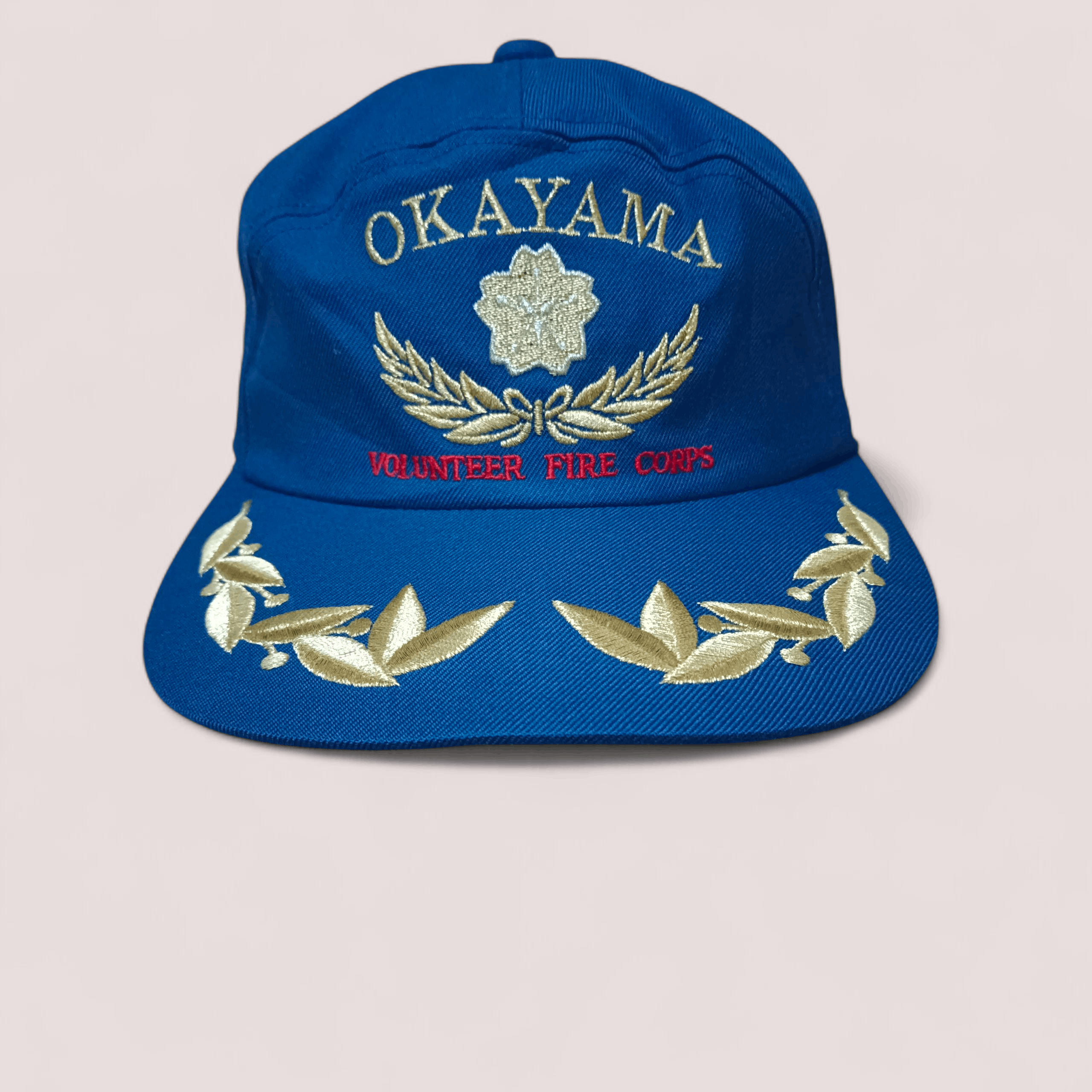 Edition Japan VINTAGE OKAYAMA VOLUNTEER FIRE CORPS7 Panel Hat Size ONE SIZE - 1 Thumbnail