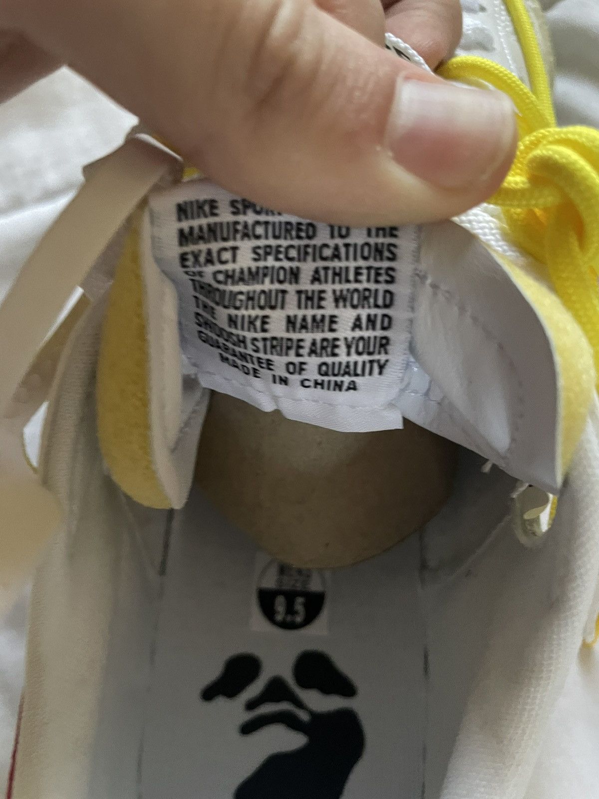 Nike × Off-White Nike Off White ‘77 blazer lows Size US 9.5 / EU 42-43 - 7 Thumbnail