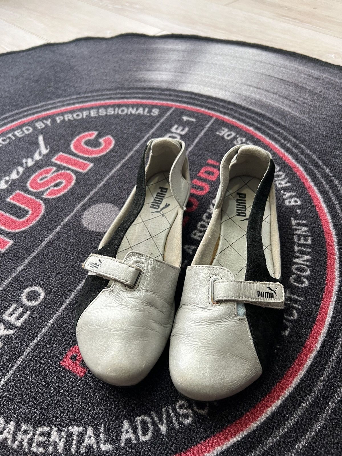 Puma × Vintage Vintage Puma Y2K Ballet Flat Shoes Size US 6.5 / IT 36.5 - 4 Thumbnail