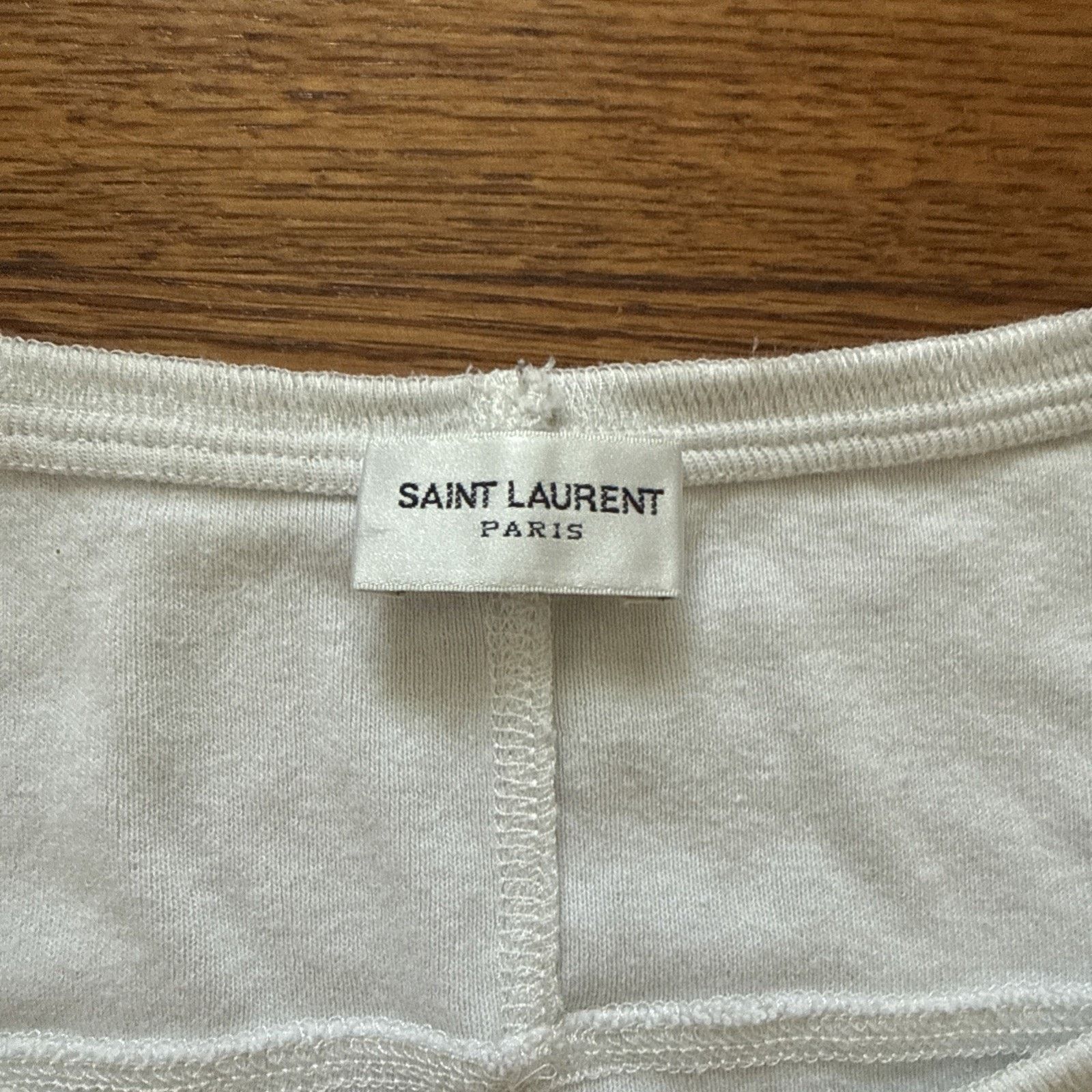 Yves Saint Laurent SAINT LAURENT YSL vintage logo Tshirt short sleeve Size US XXL / EU 58 / 5 - 3 Thumbnail