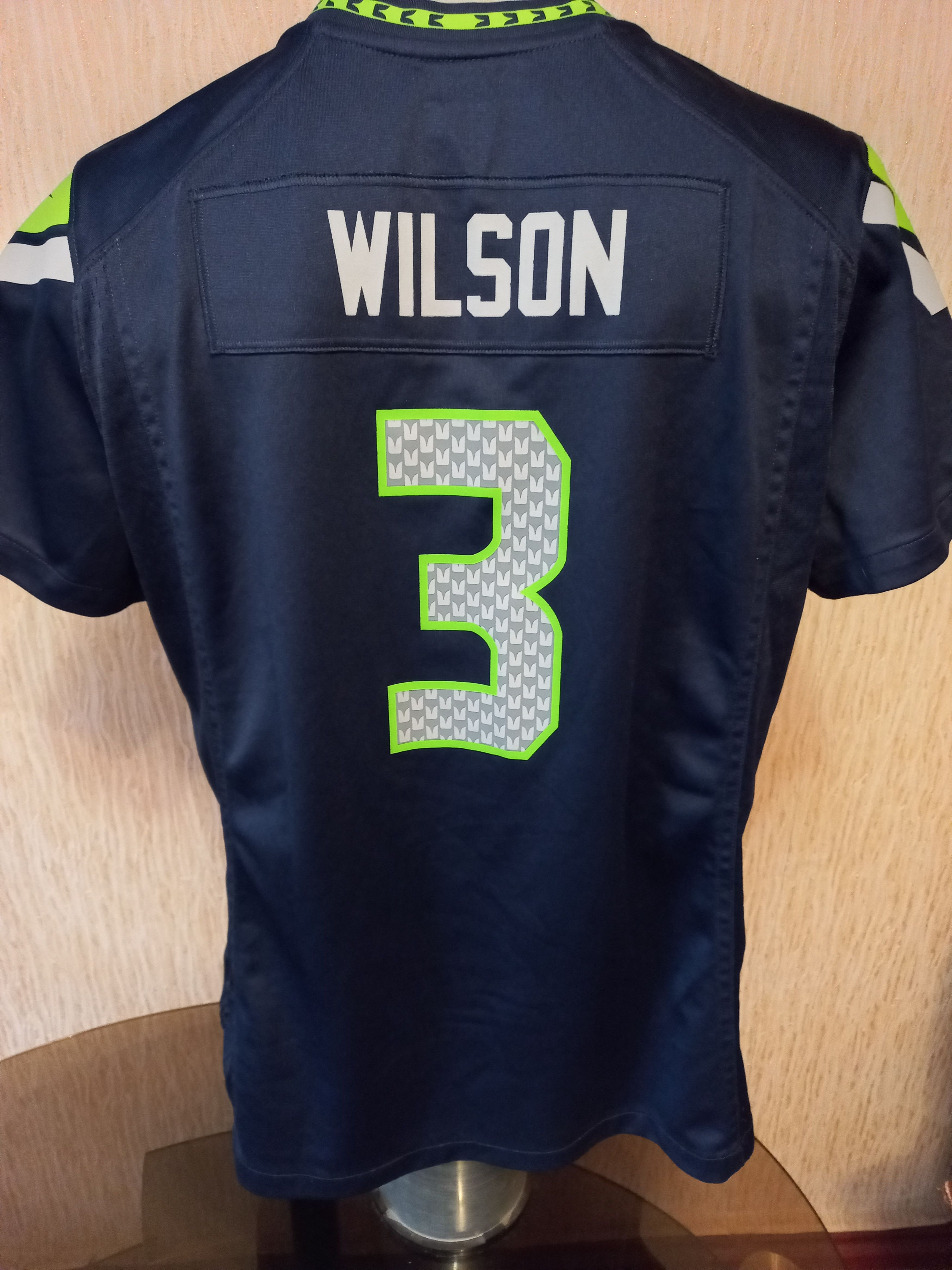Nike Seattle Seahawks Russell Wilson #3 women's ladies jersey Size XL / US 12-14 / IT 48-50 - 3 Thumbnail