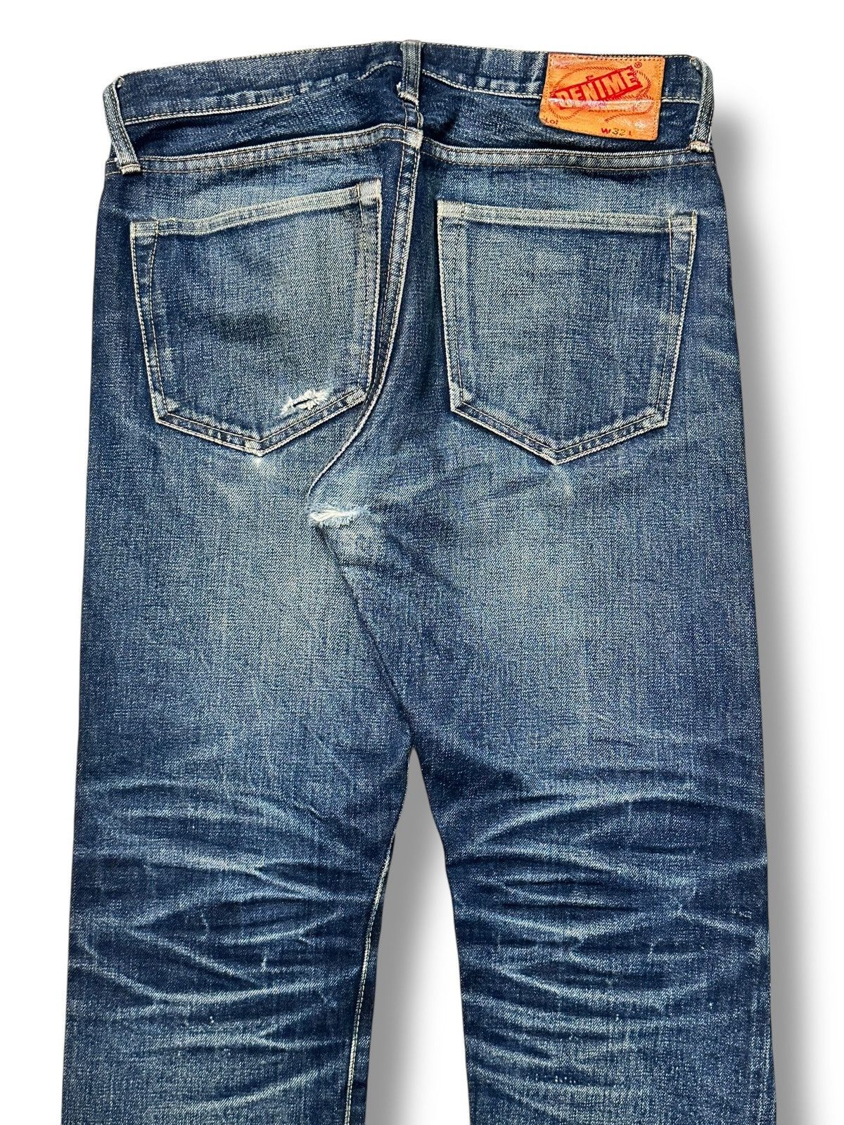 Denime Denime Vintage Selvedge Straight Loose With Faded Wash Size US 32 / EU 48 - 6 Thumbnail
