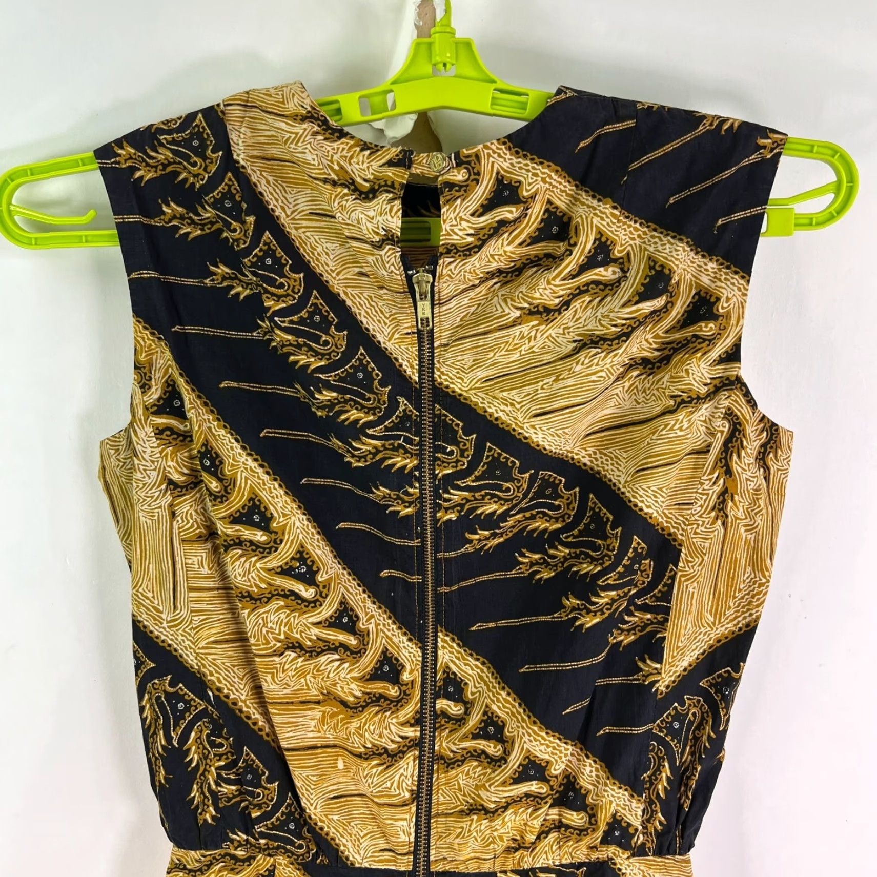 Vintage Vintage Wonems Dress Black And Gold M Size M / US 6-8 / IT 42-44 - 7 Thumbnail