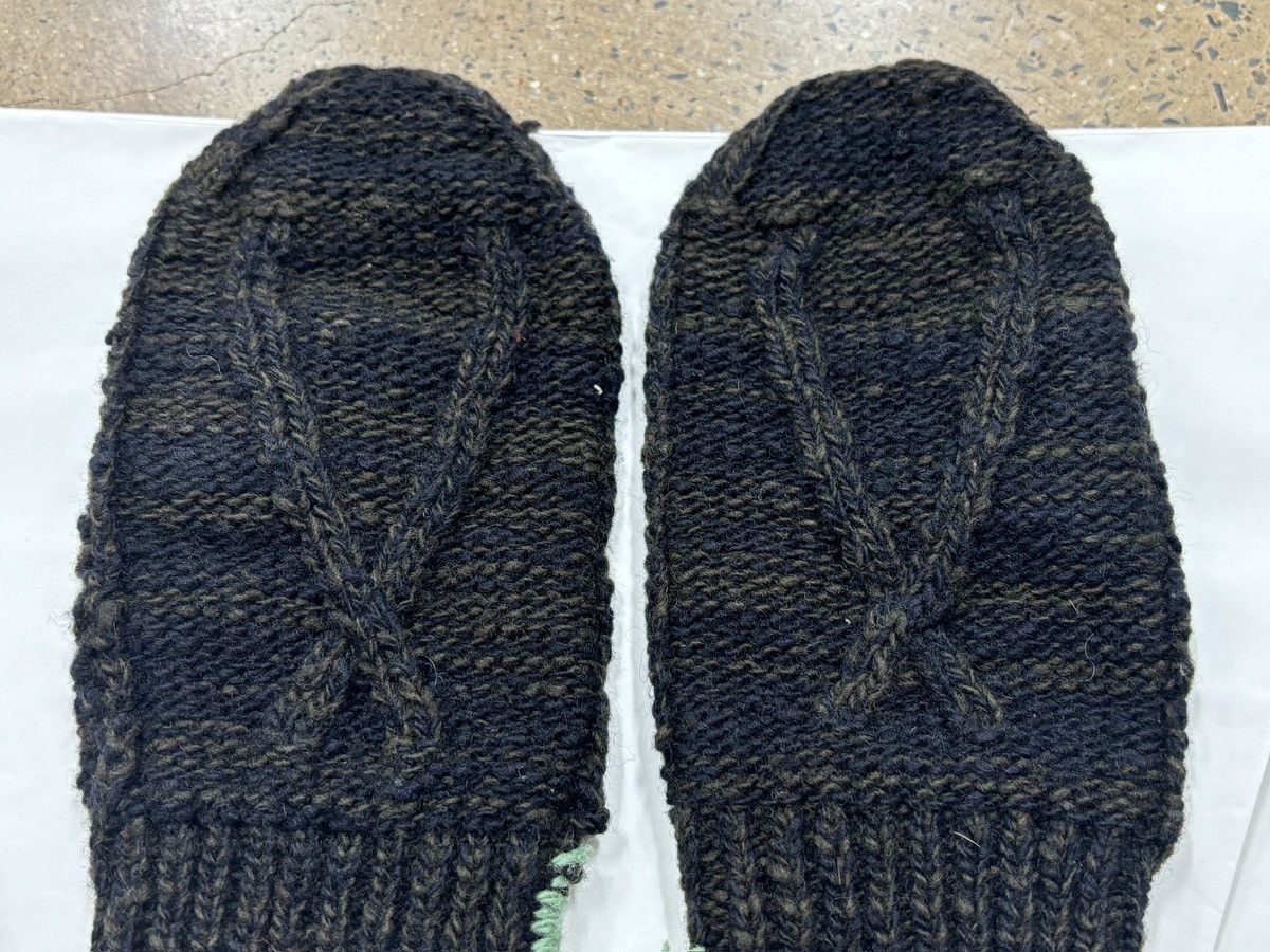 Visvim Visvim Knit Mitten N.D.，black Size ONE SIZE - 3 Thumbnail