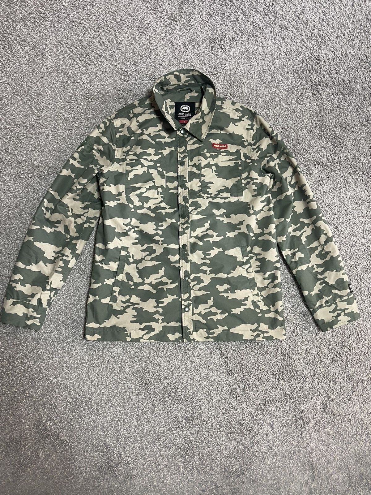 Ecko Unltd. ECKO UNLTD. CAMO JACKET SIZE S-M Size US S / EU 44-46 / 1 - 1 Thumbnail