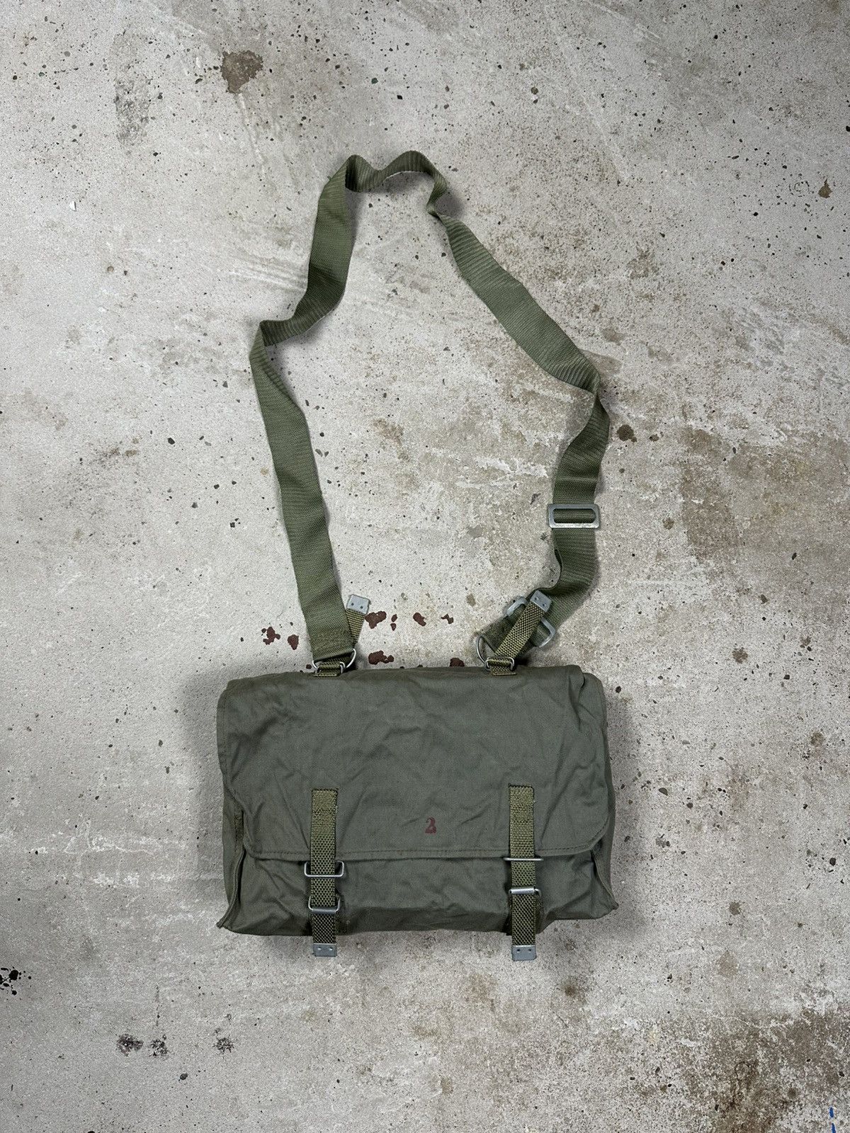 Other Vintage 80s Green Military Army Messenger Crossbody Bag Size ONE SIZE - 1 Thumbnail