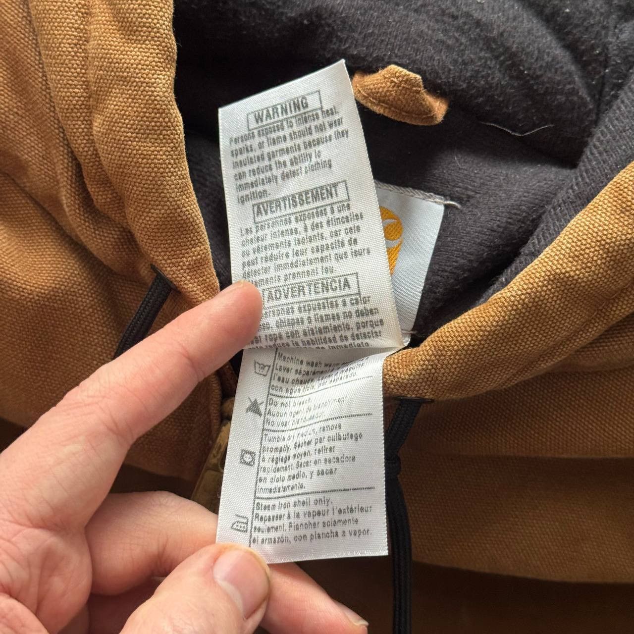 Carhartt CARHARTT VINTAGE ACTIVE JACKET FADED WORK ZIP HOODED JACKET Size US XL / EU 56 / 4 - 9 Thumbnail