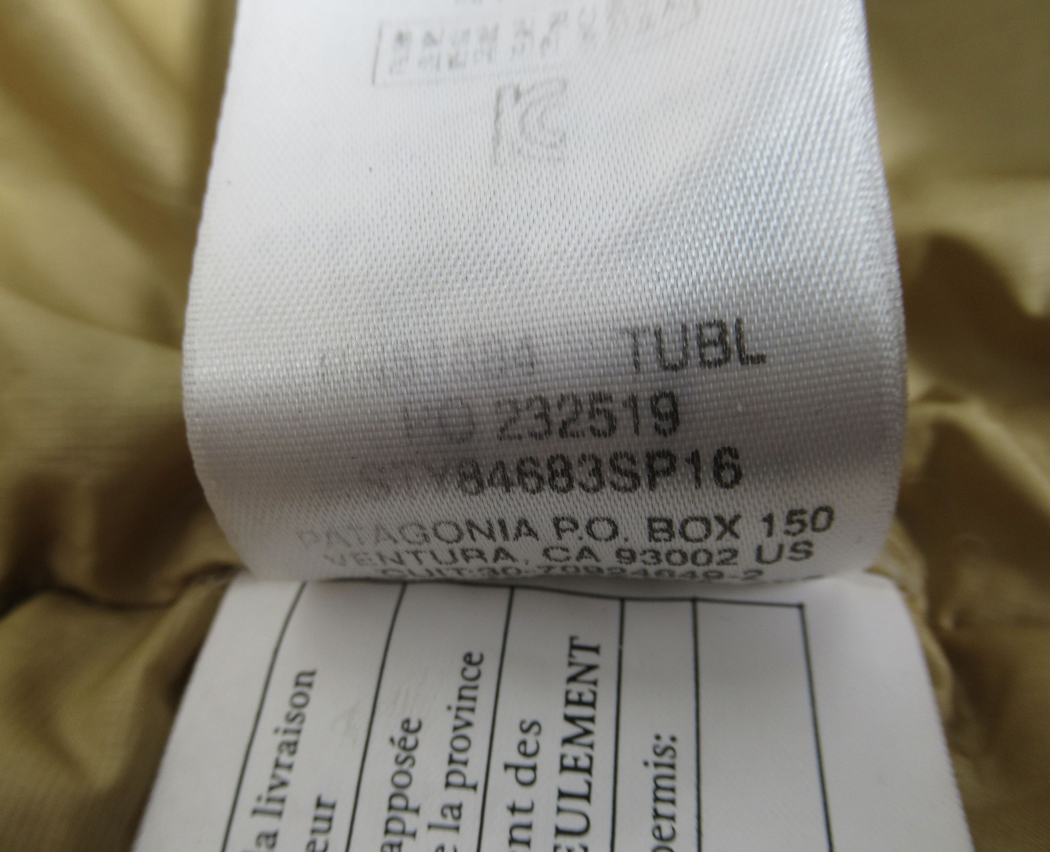 Patagonia Patagonia Down Sweater Jacket Tubular Blue TUBL 84683SP16 Size S / US 4 / IT 40 - 11 Thumbnail