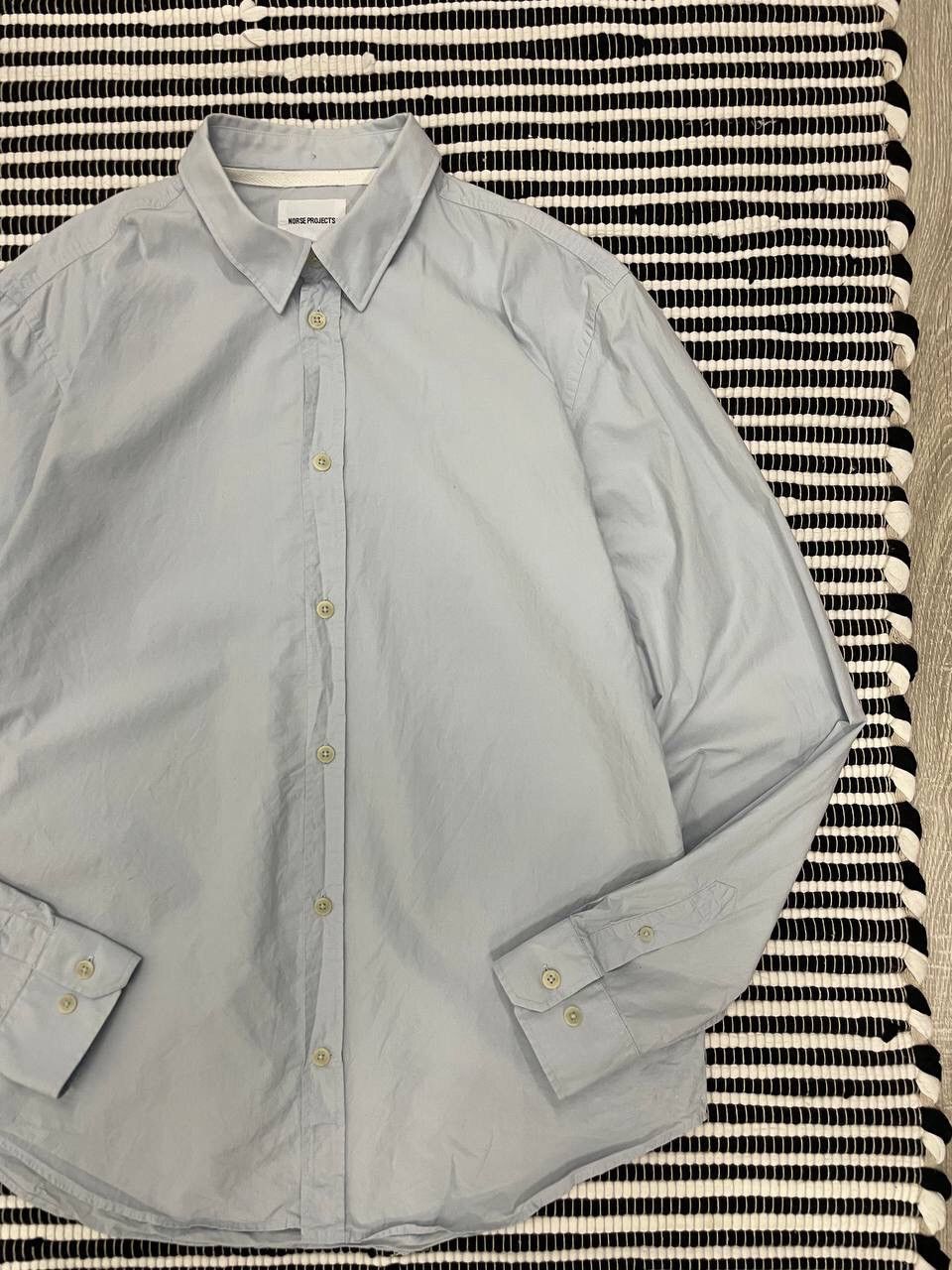 Norse Projects × Vintage Vintage Norse Projects Button-Up Shirt Y2K Size US L / EU 52-54 / 3 - 3 Thumbnail