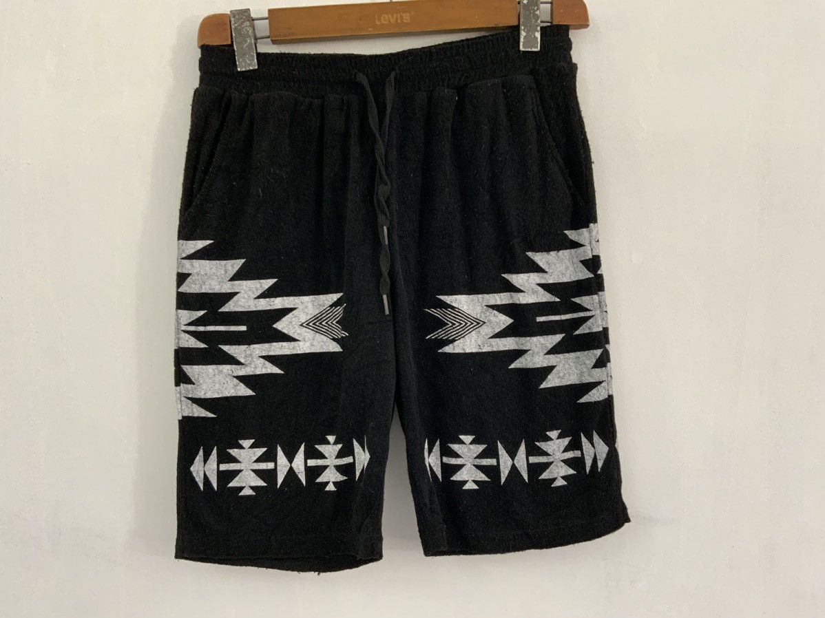 Vintage Black Navajo Unsound rags Shorts Pant Size US 31 - 3 Thumbnail