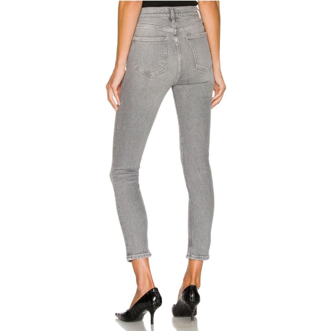 Agolde AGOLDE Nico High Rise Slim Jeans Size 24 Size 24" / US 00 / IT 34 - 2 Thumbnail