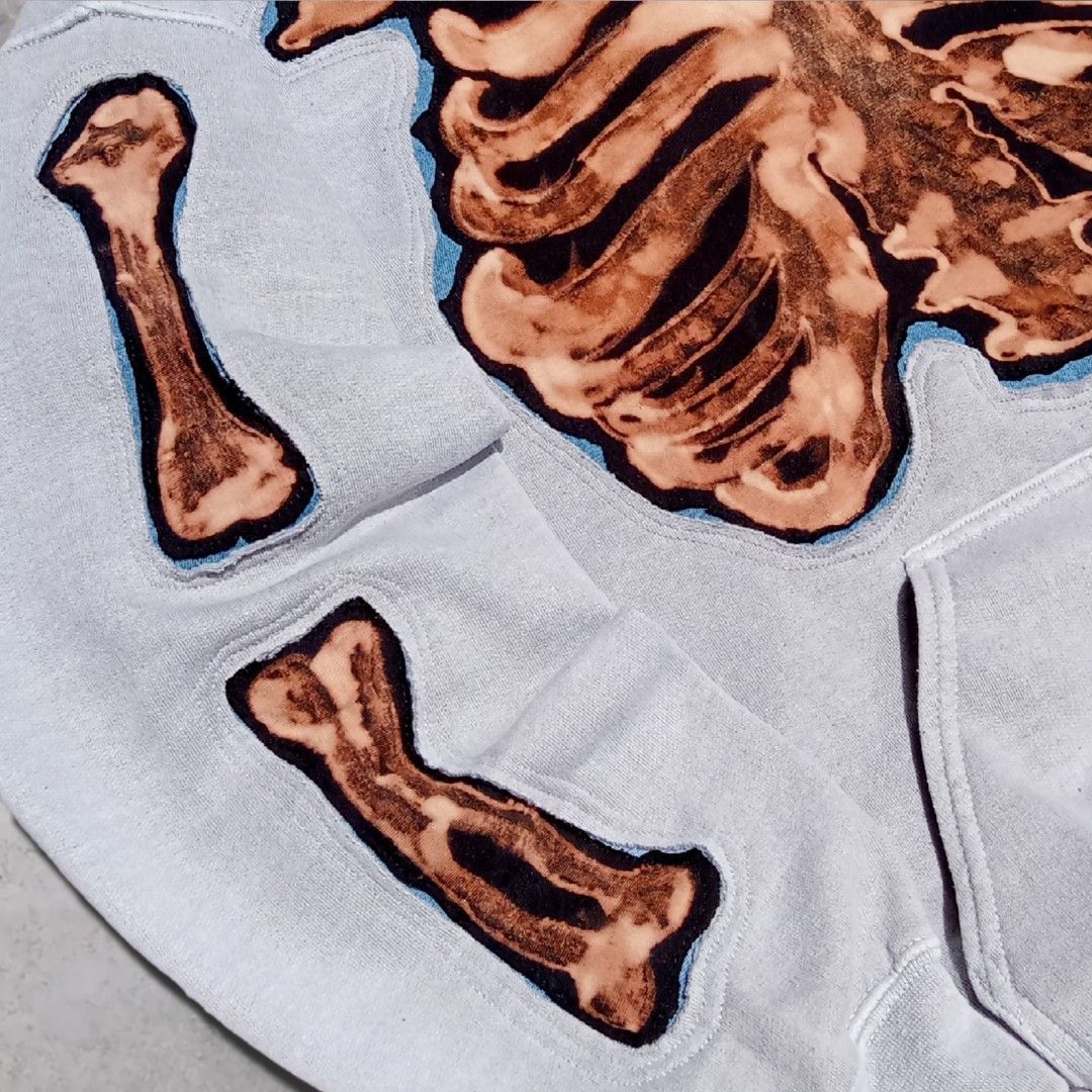 Beauty Beast × Hysteric Glamour × Japanese Brand Hoodie skleton reworked Size US L / EU 52-54 / 3 - 3 Thumbnail